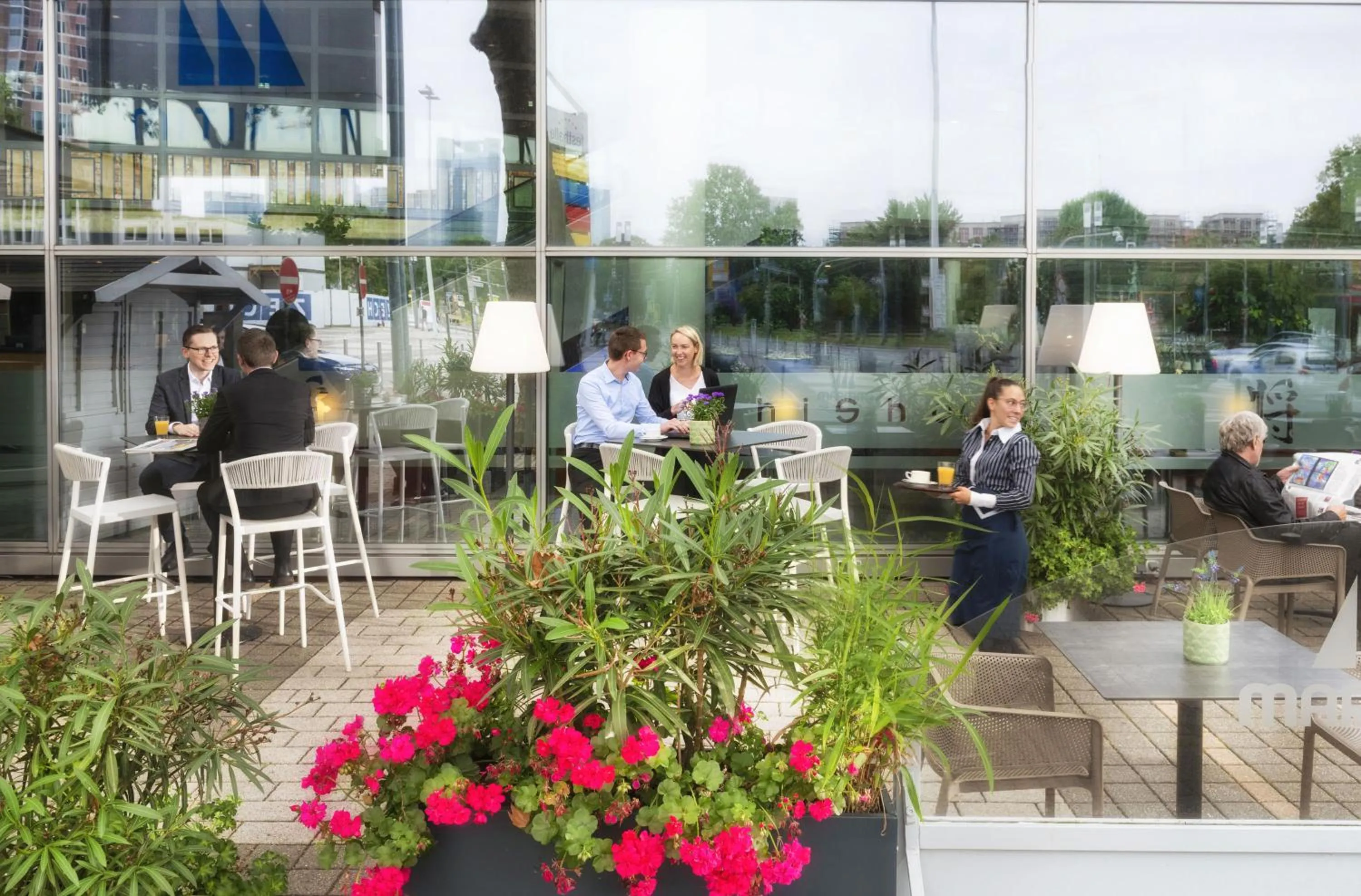 Balcony/Terrace in Maritim Hotel Frankfurt