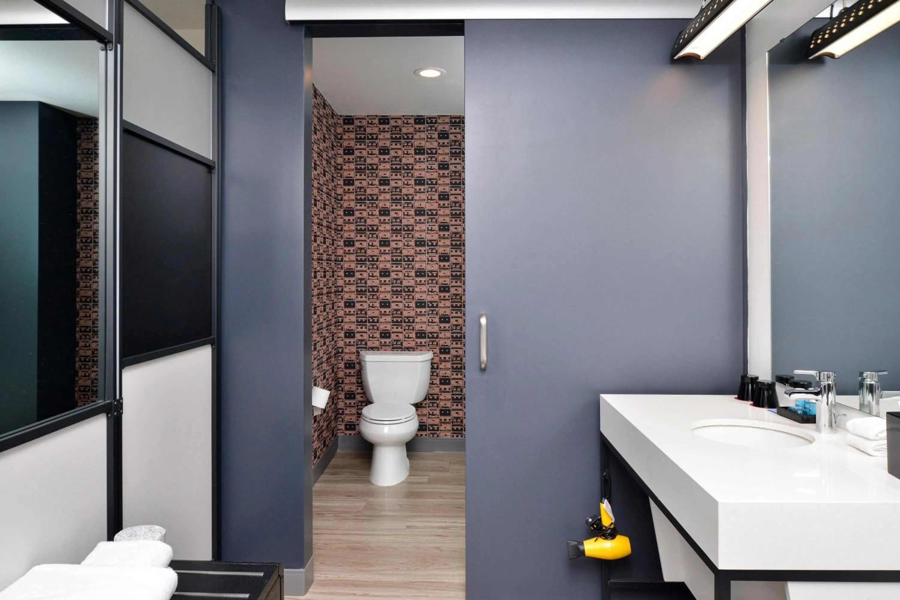 Bathroom in Aloft Charlotte Airport