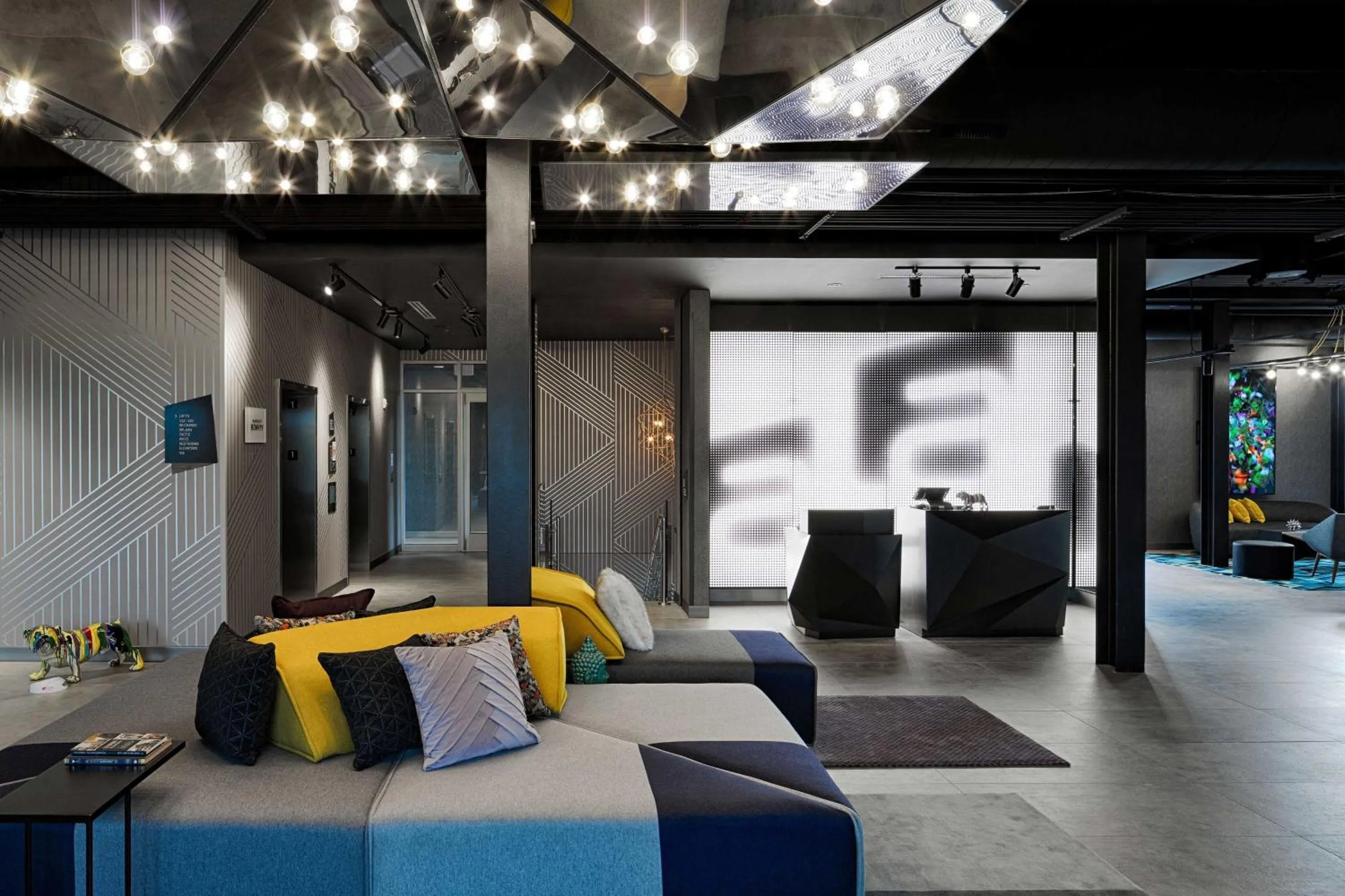 Lobby or reception in Aloft Columbus