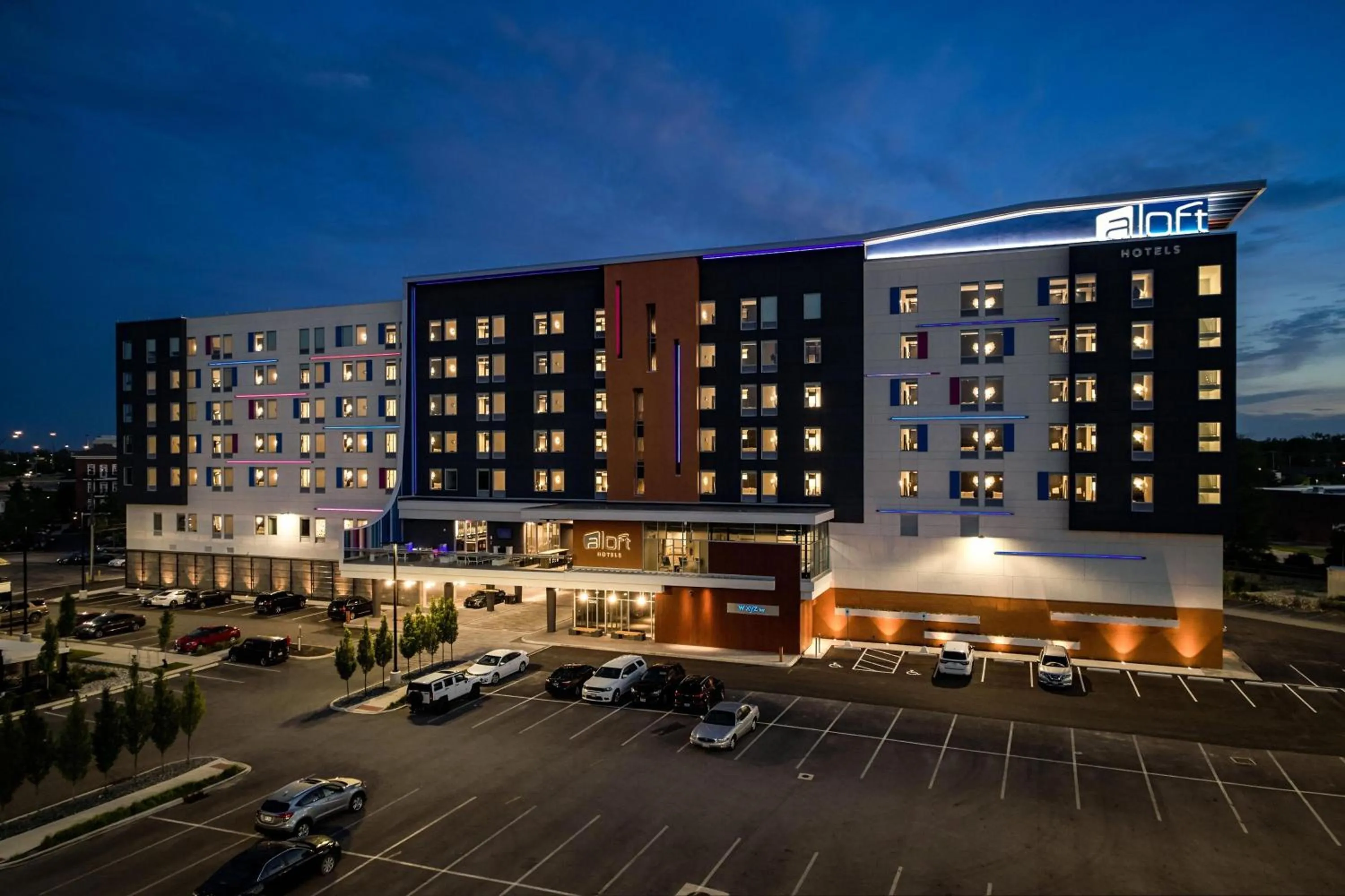 Property building in Aloft Columbus