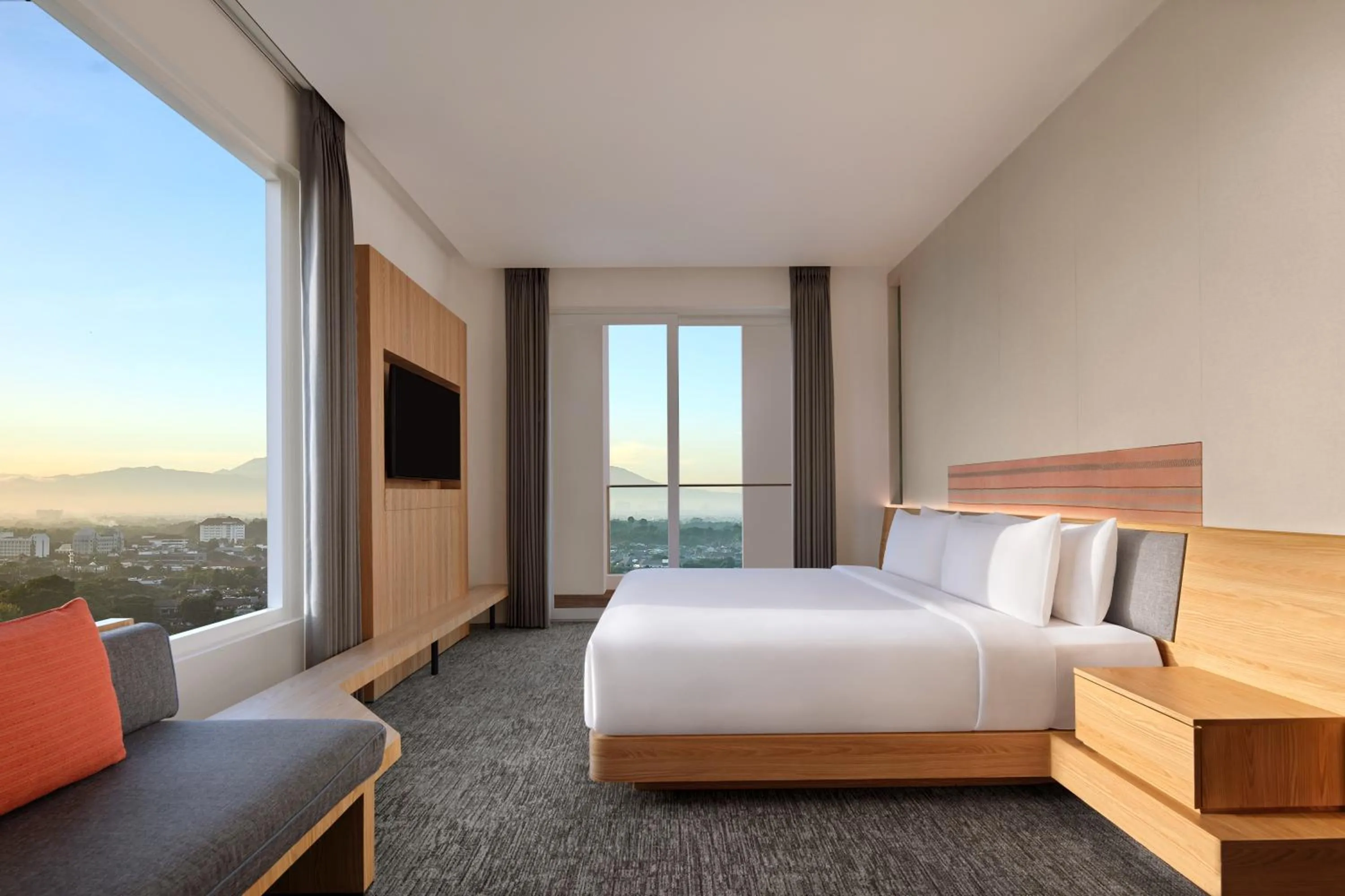 Bedroom, Bed in Aloft South Jakarta