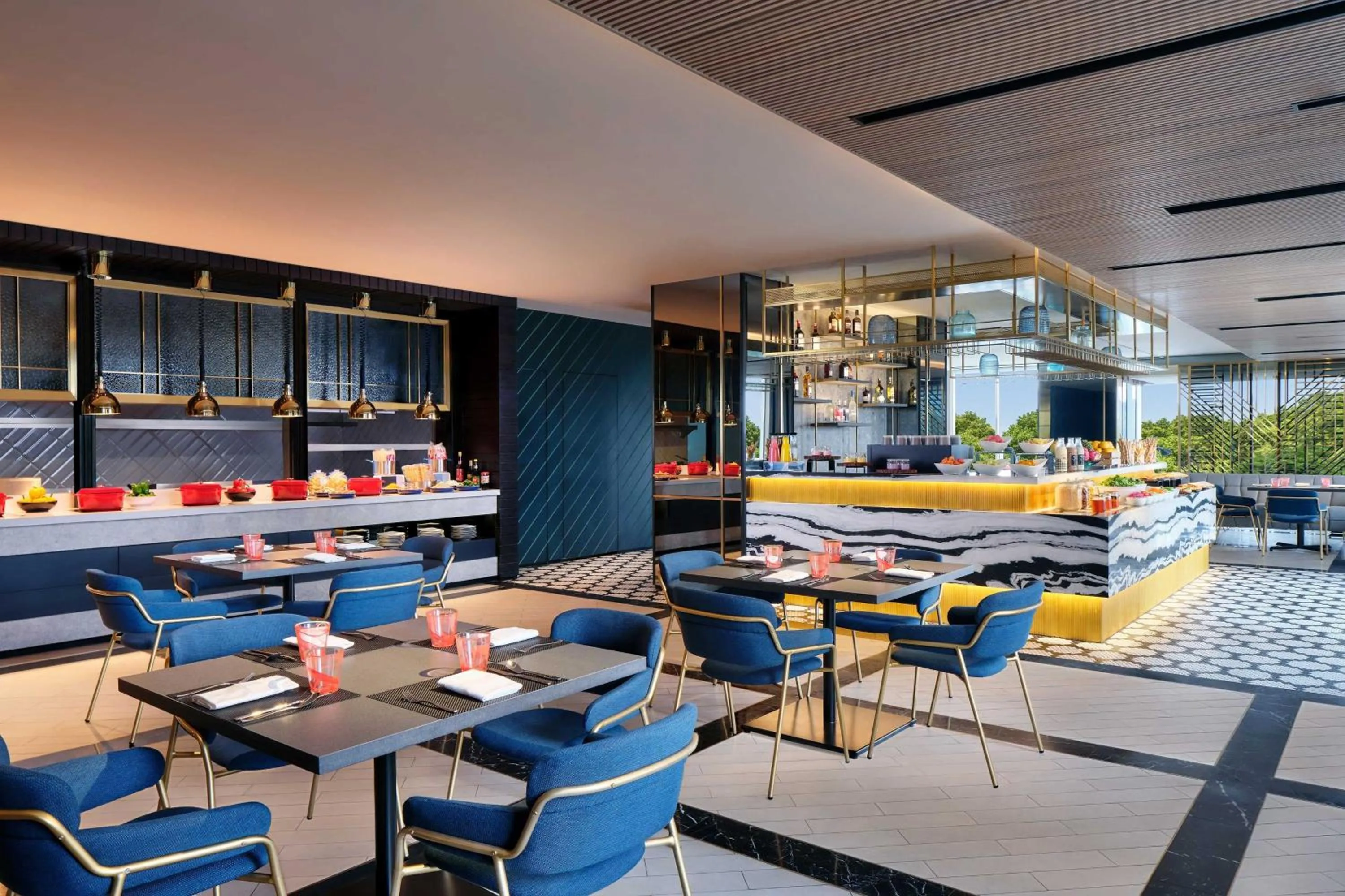 Restaurant/places to eat in Aloft South Jakarta