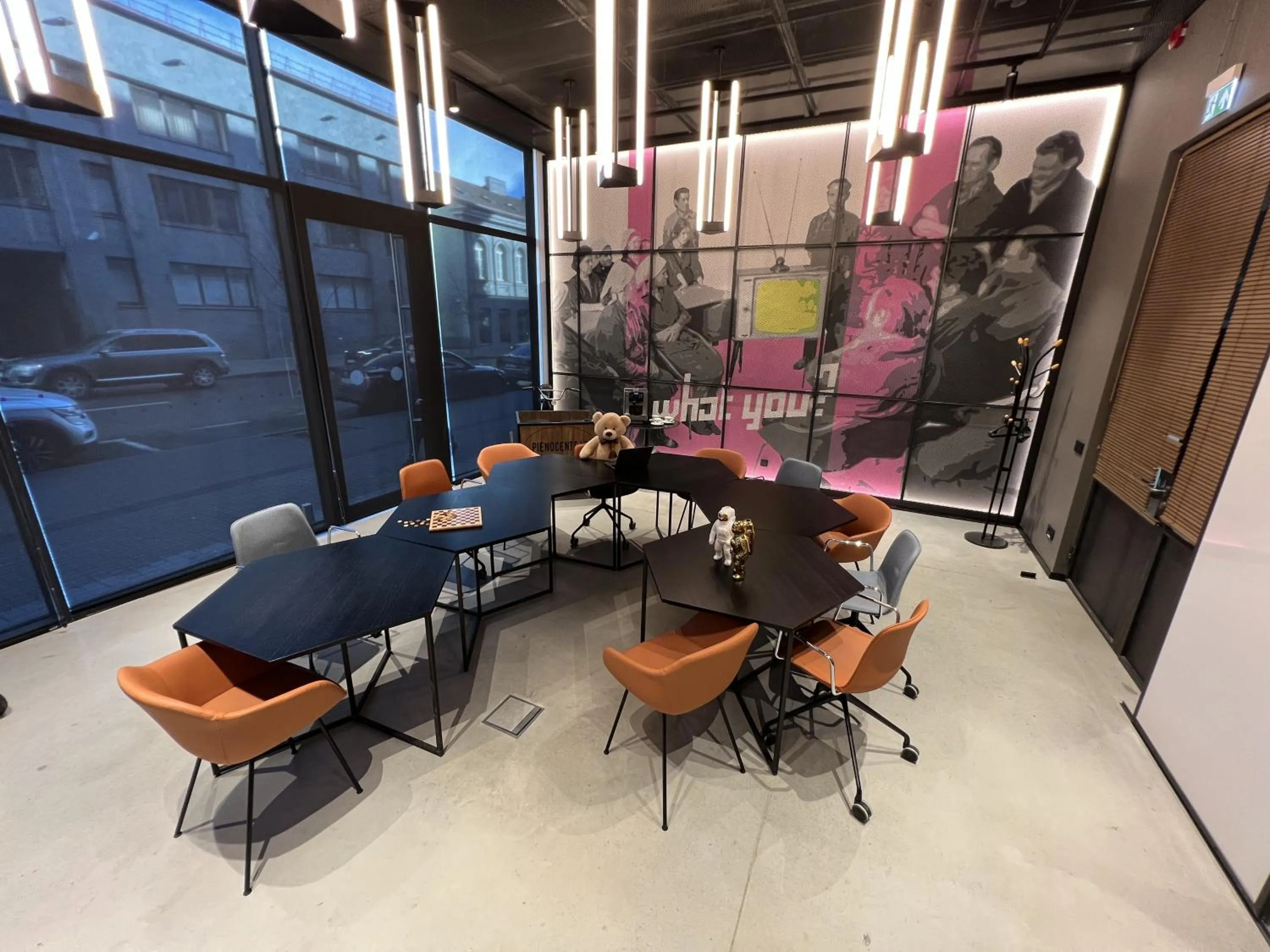 Meeting/conference room in Moxy Kaunas Center