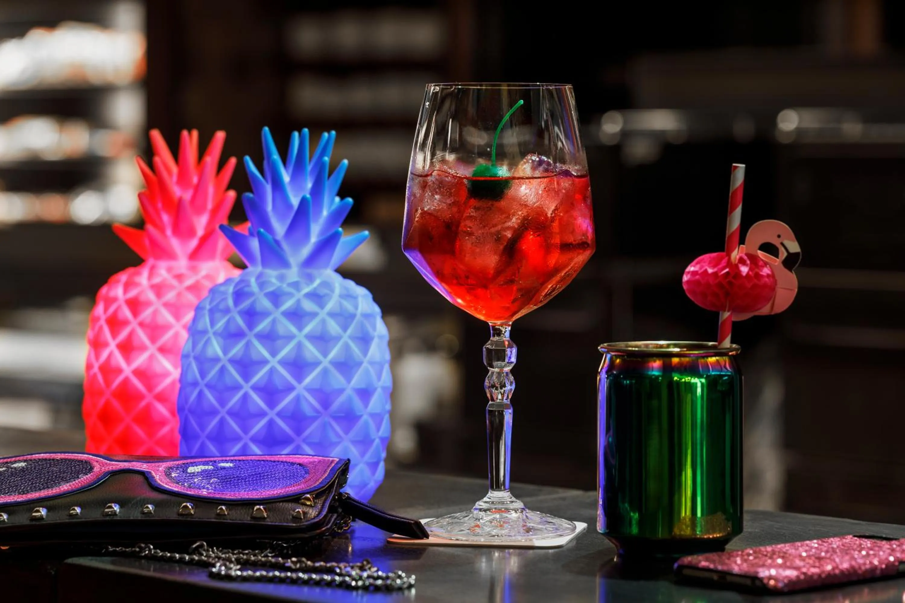 Lounge or bar in Moxy Kaunas Center