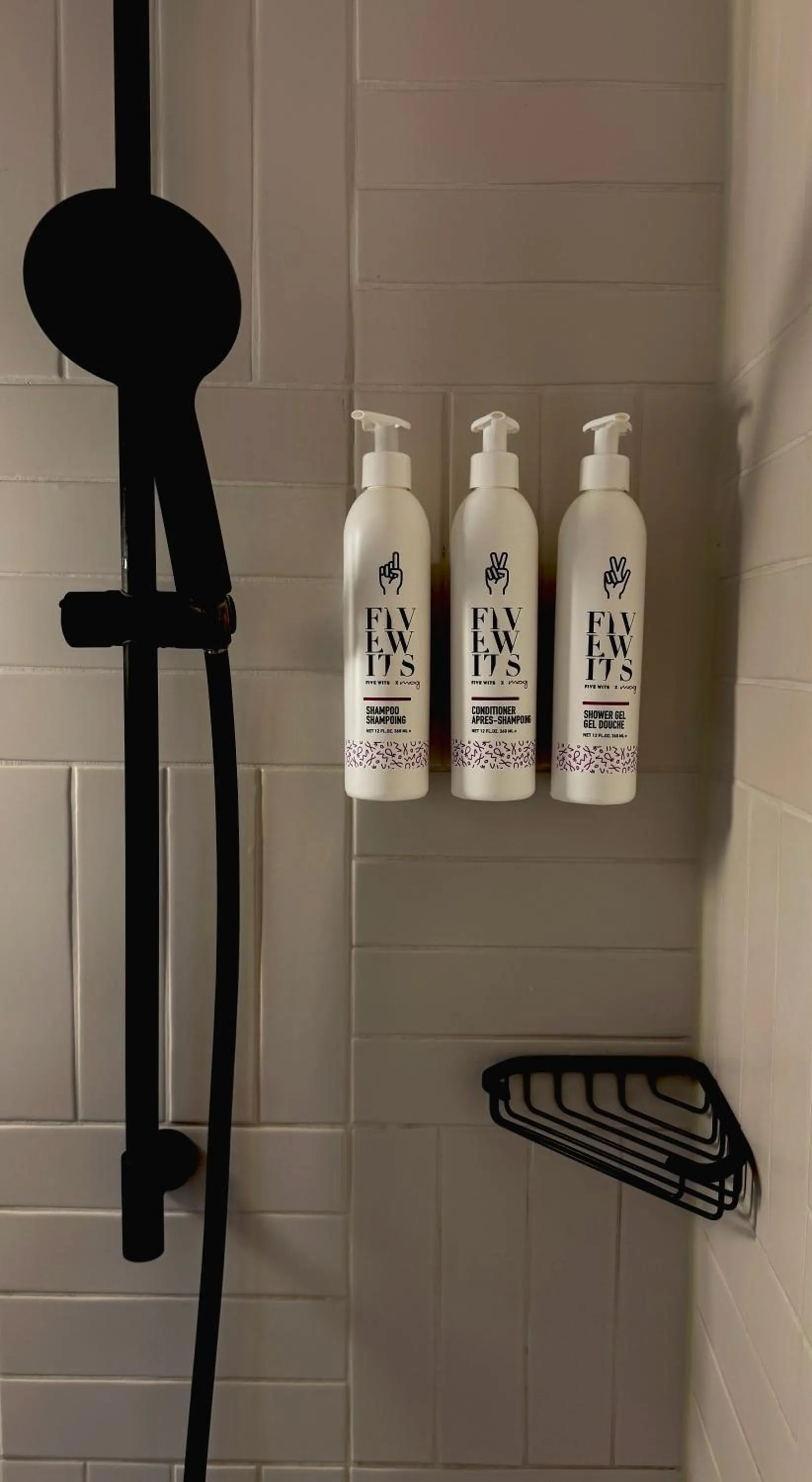 Bathroom in Moxy Kaunas Center