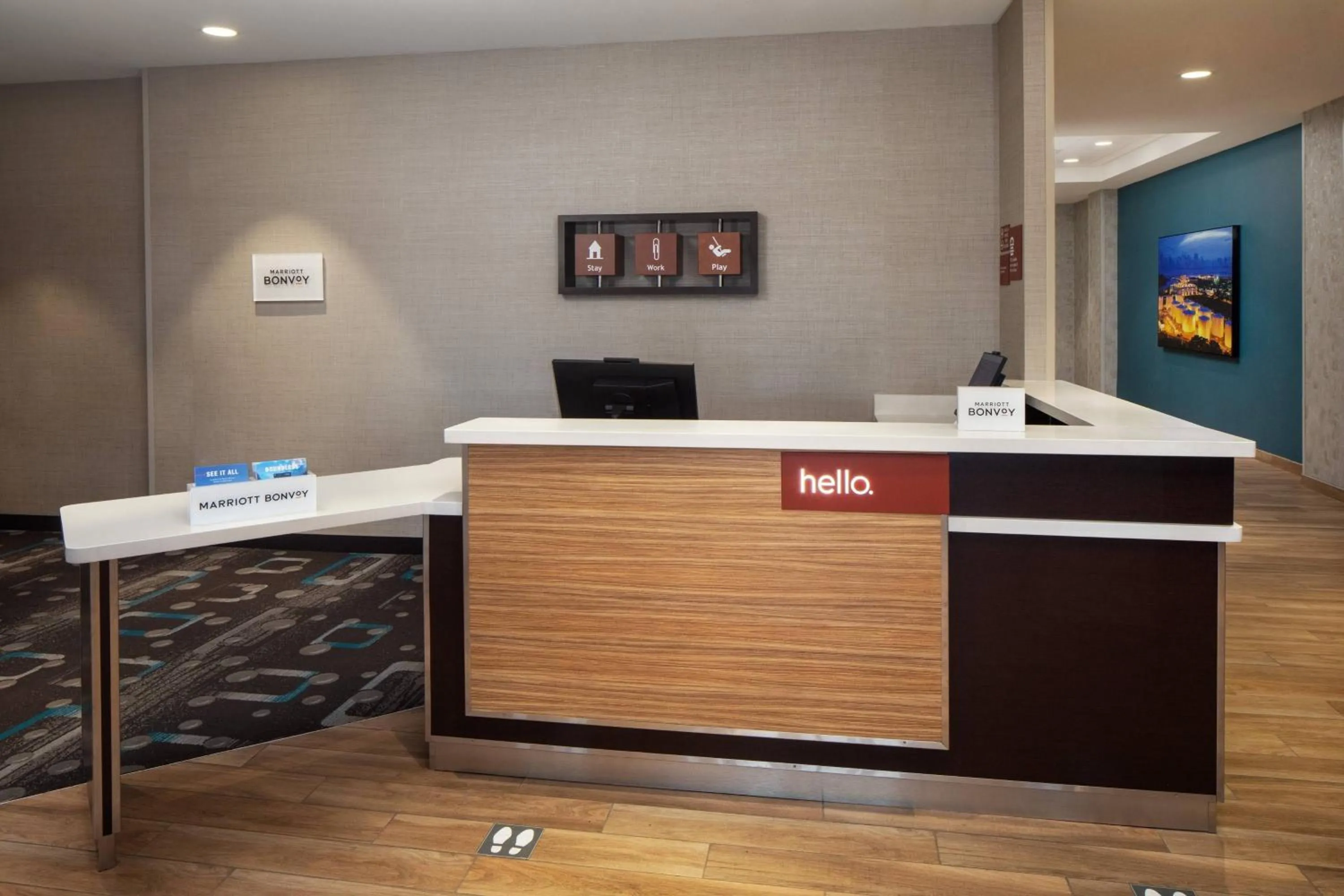 Lobby or reception in TownePlace Suites Midland South/I-20
