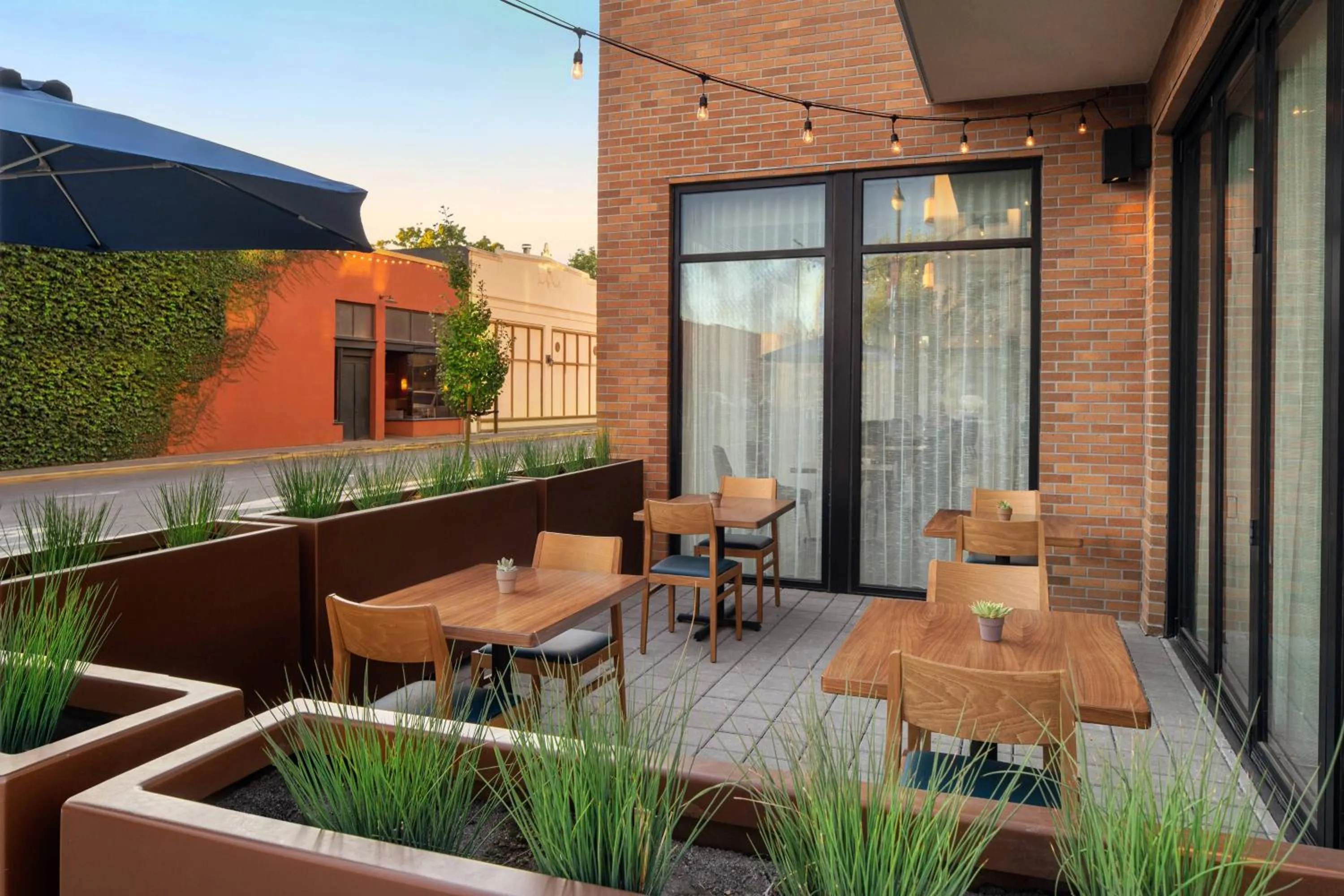 Kitchen or kitchenette in AC Hotel by Marriott Santa Rosa Sonoma Wine Country
