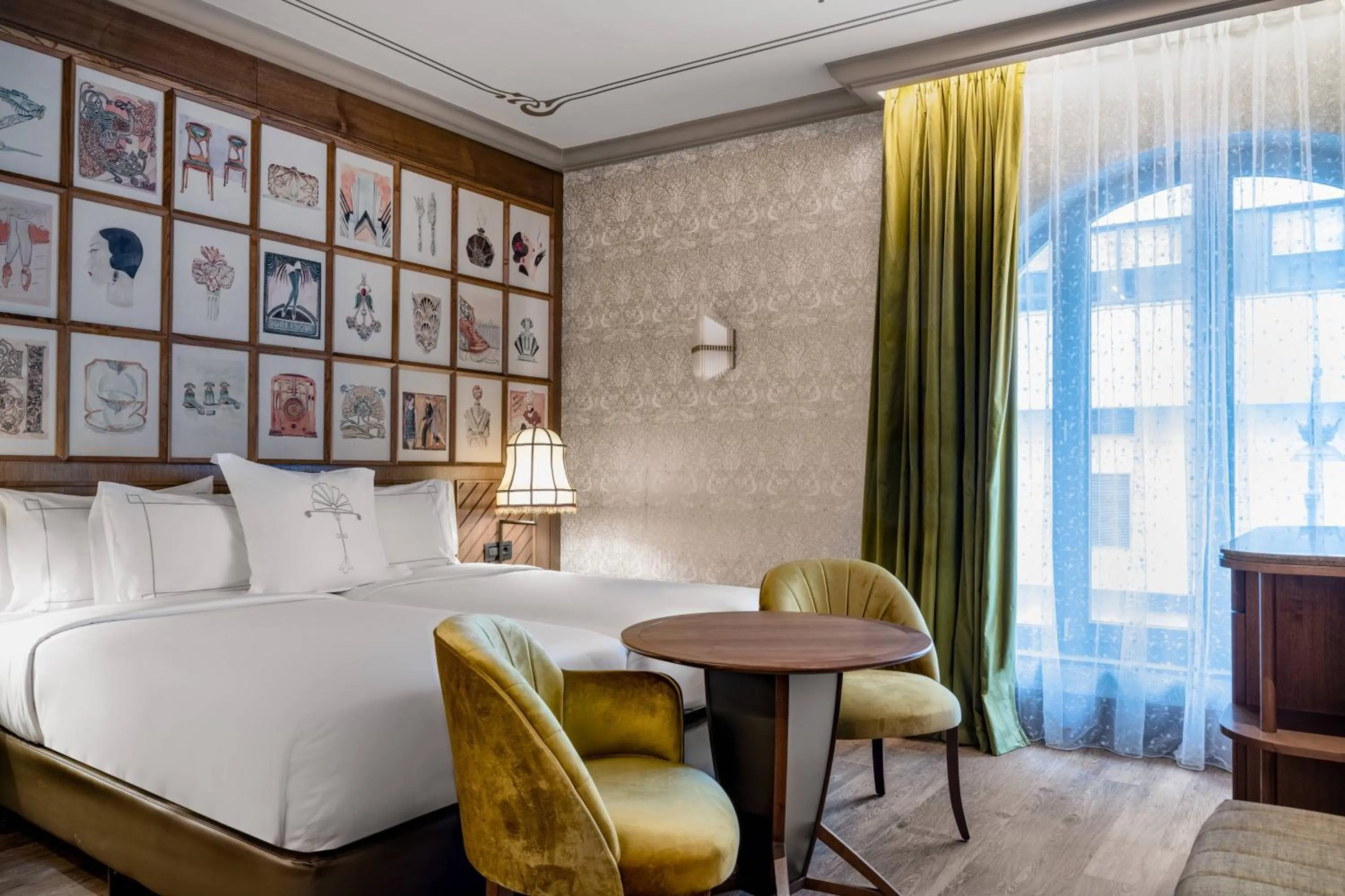 Photo of the whole room, Bed in Palacio Santa Clara, Autograph Collection