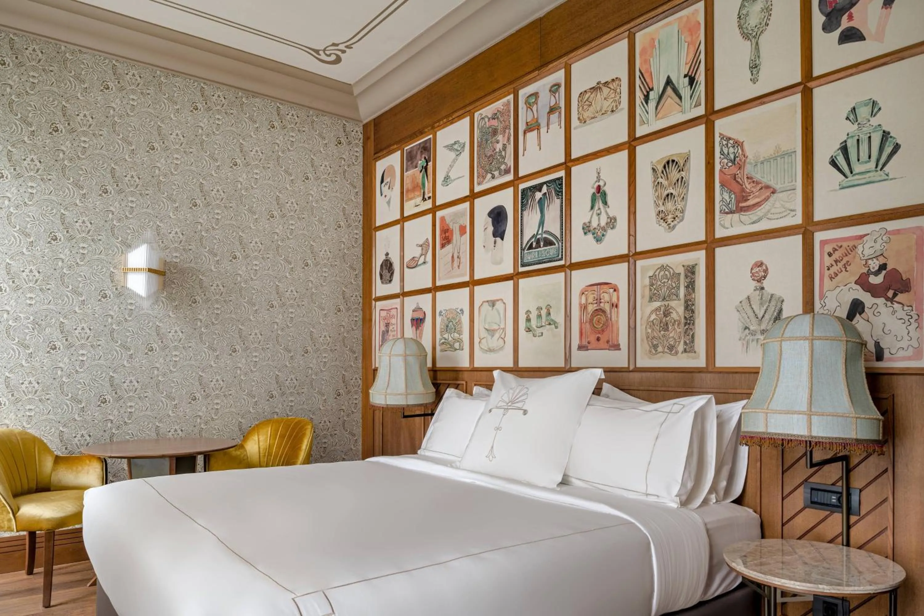 Photo of the whole room, Bed in Palacio Santa Clara, Autograph Collection