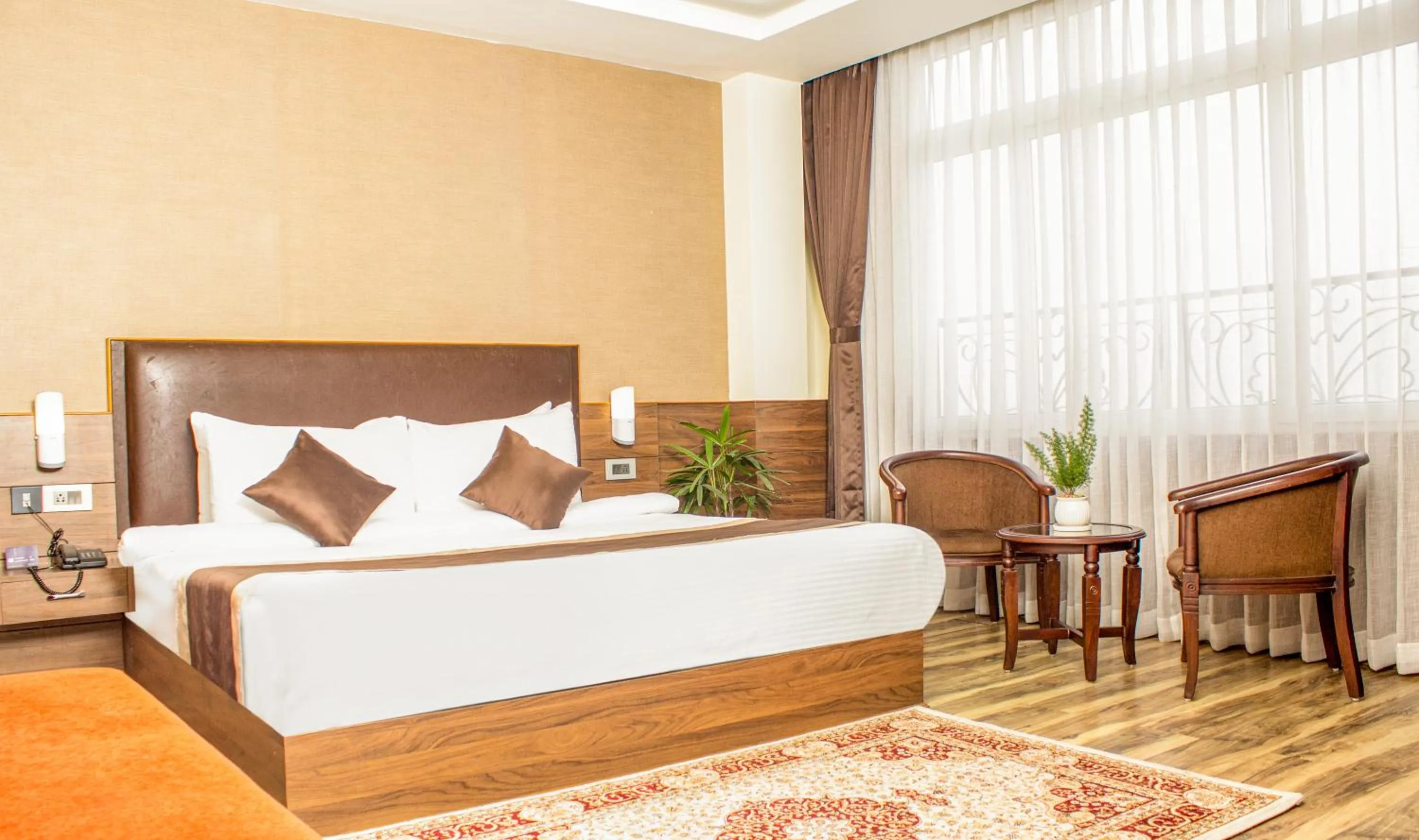 Bedroom, Bed in Sumitel Shangrila