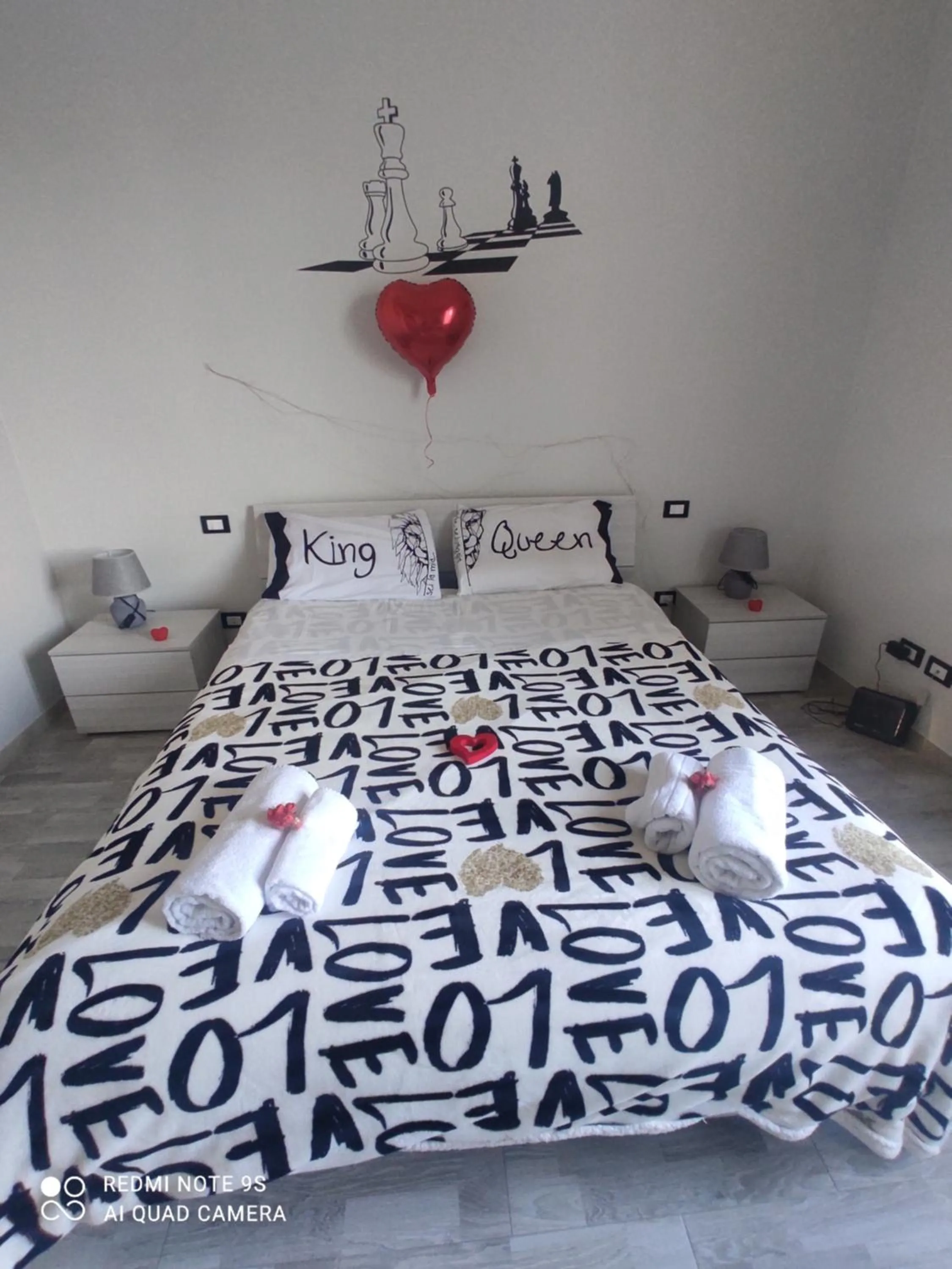 Bed in B&B SCACCO MATTO