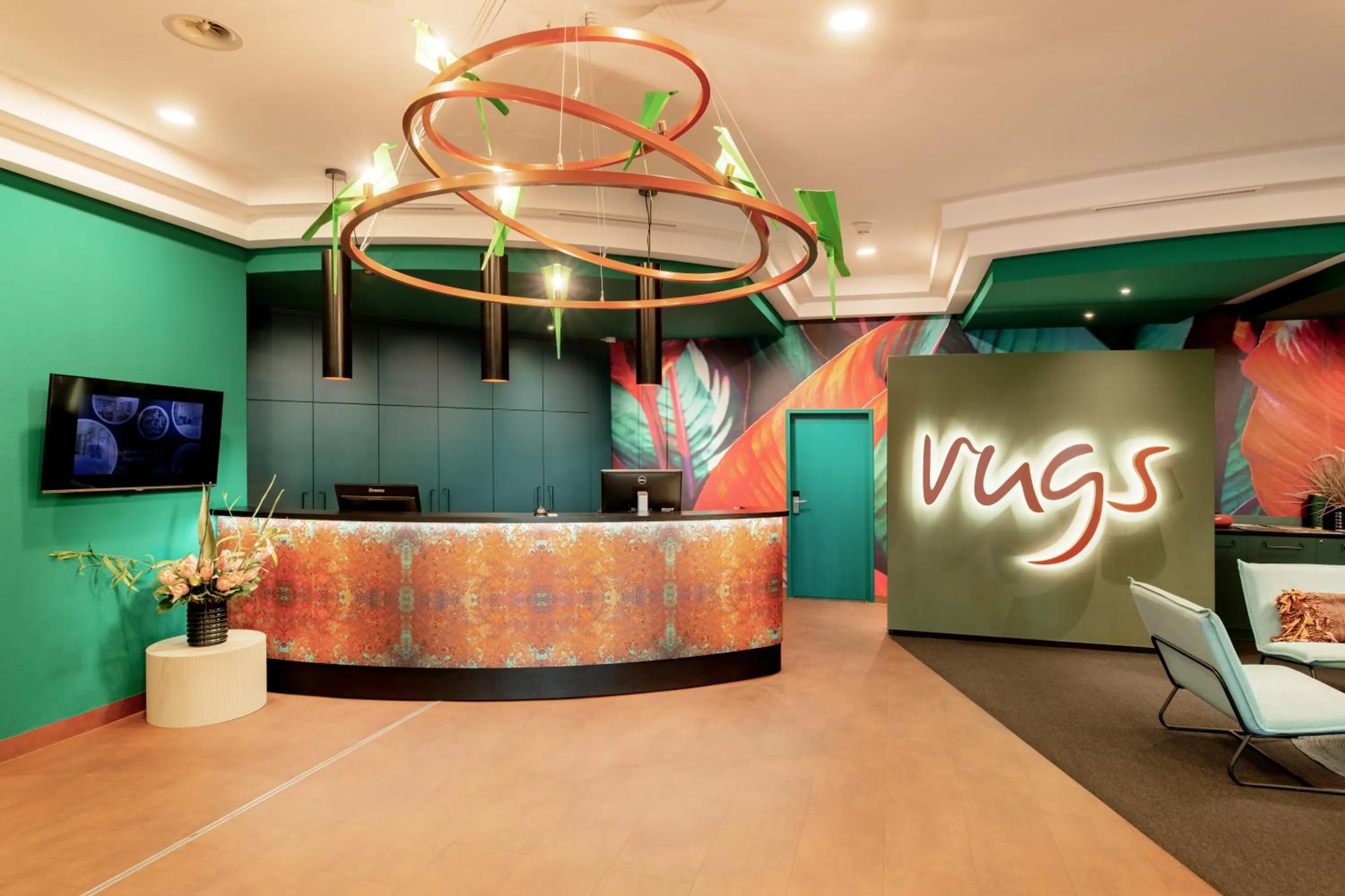 Lobby or reception in Rugs Hotel Augsburg City