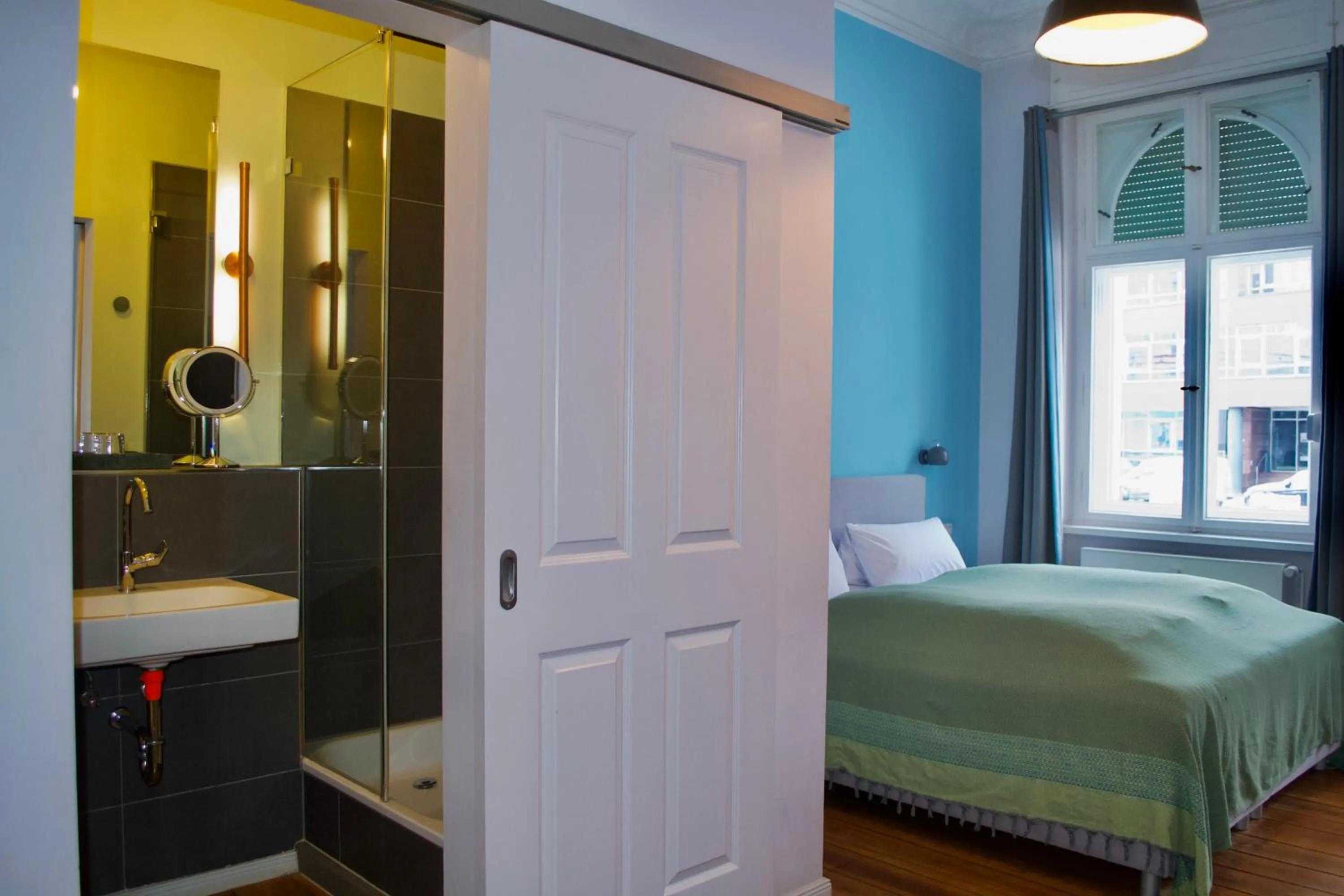 Bathroom, Bed in Wil7 Boutique Hotel