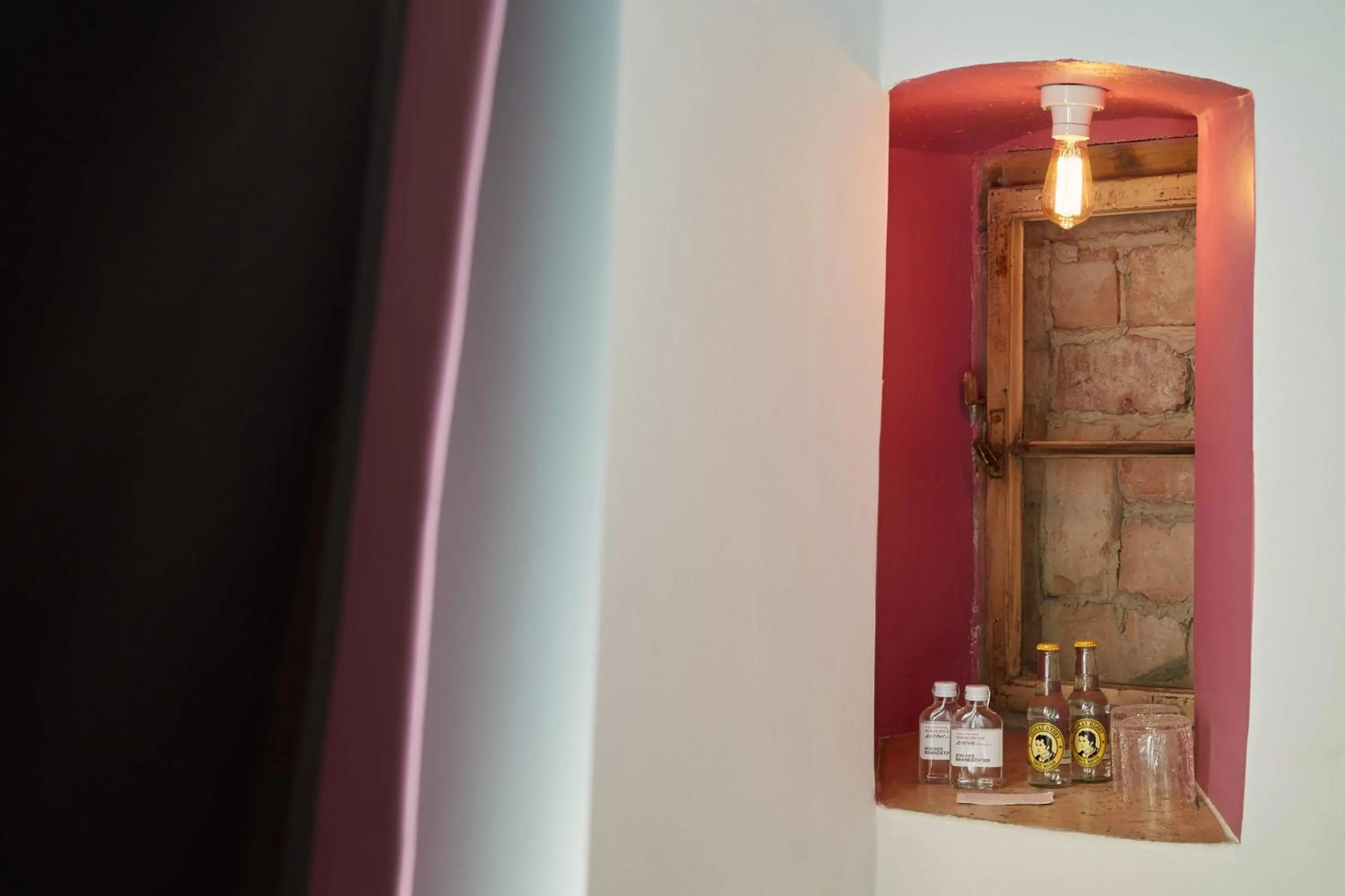 Decorative detail in Wil7 Boutique Hotel