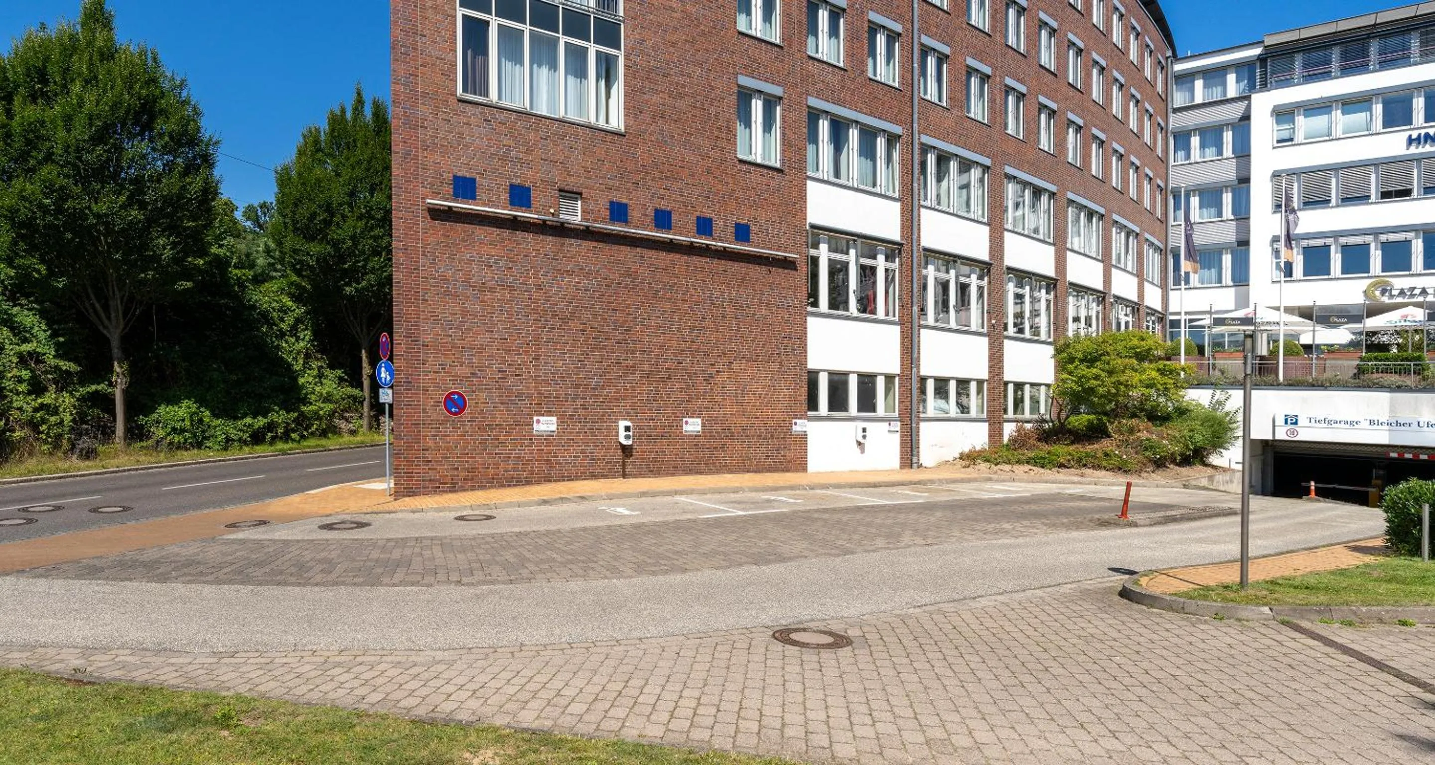 Property building in PLAZA Premium Schwerin Sure Hotel Collection by Best Western