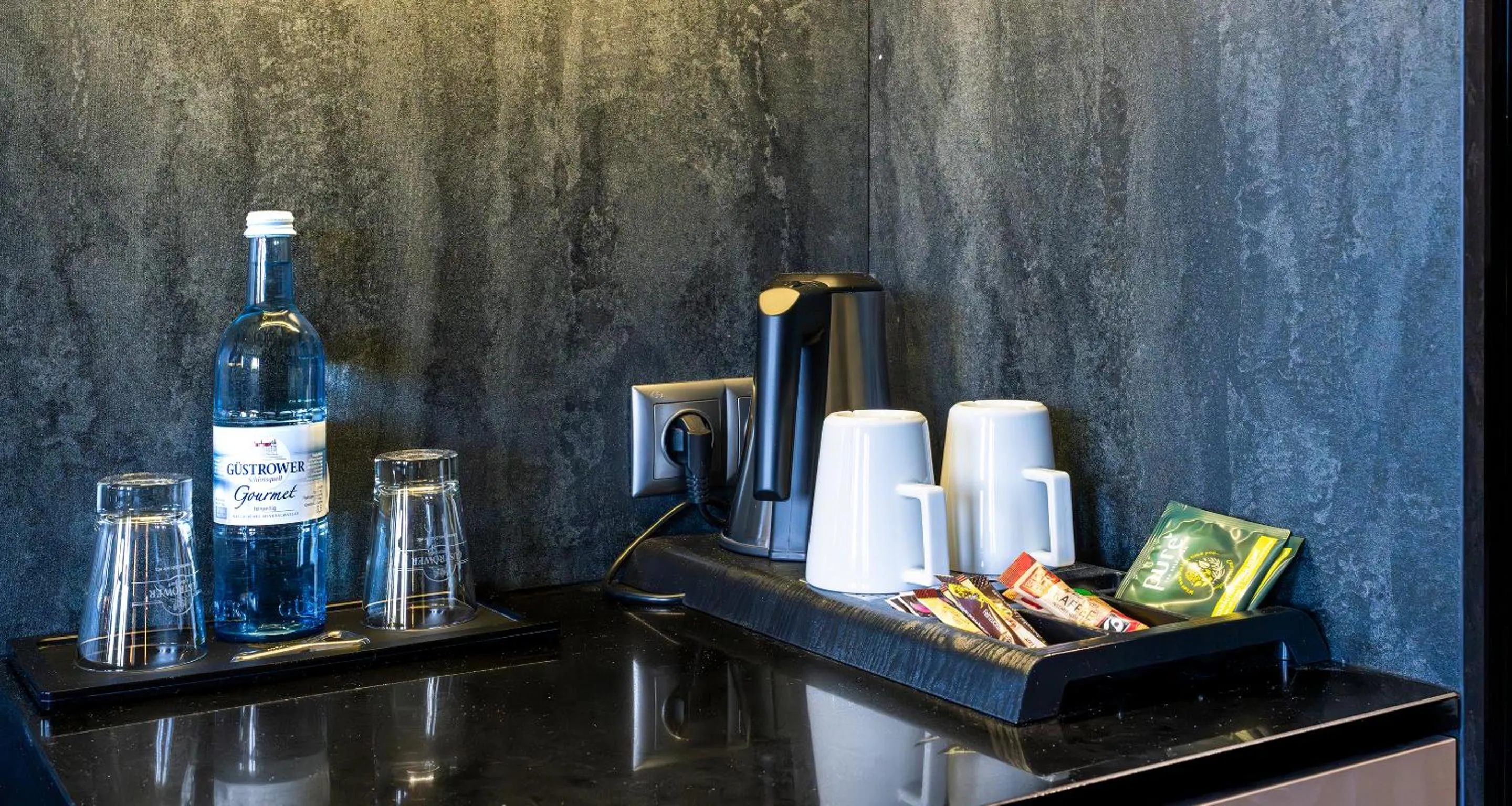 Coffee/tea facilities in PLAZA Premium Schwerin Sure Hotel Collection by Best Western