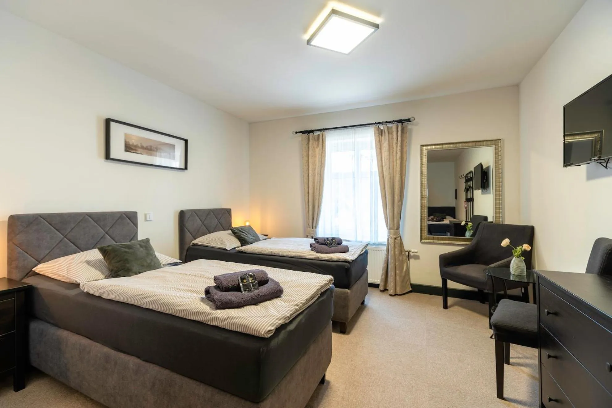 Bed in Restaurace Hotel Praha