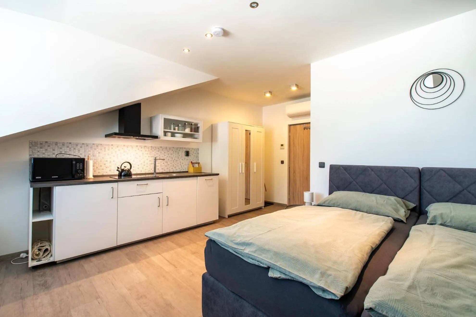 Bed in Restaurace Hotel Praha