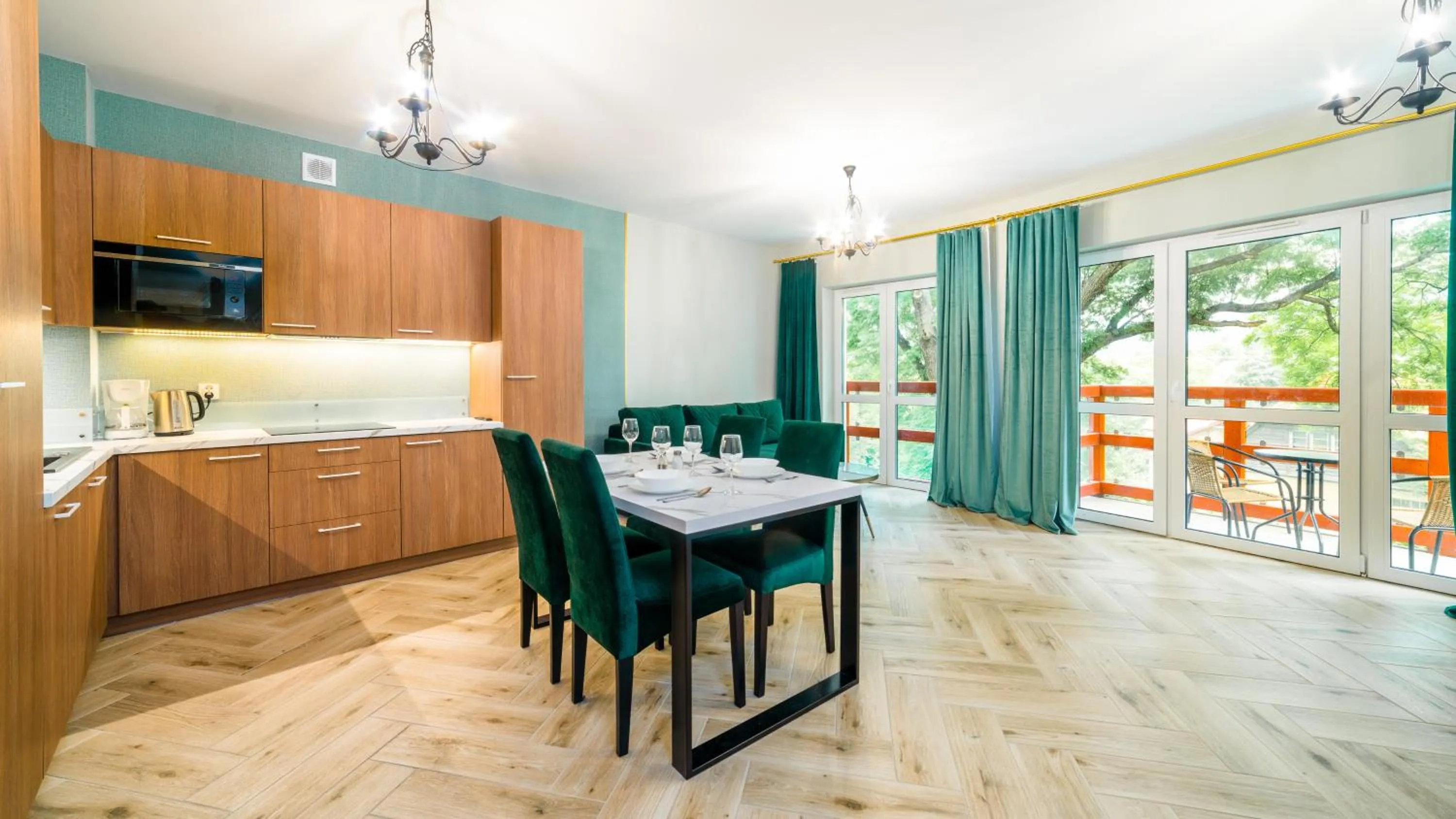 Kitchen or kitchenette in Holiday Mountain Residence, Sun & Snow