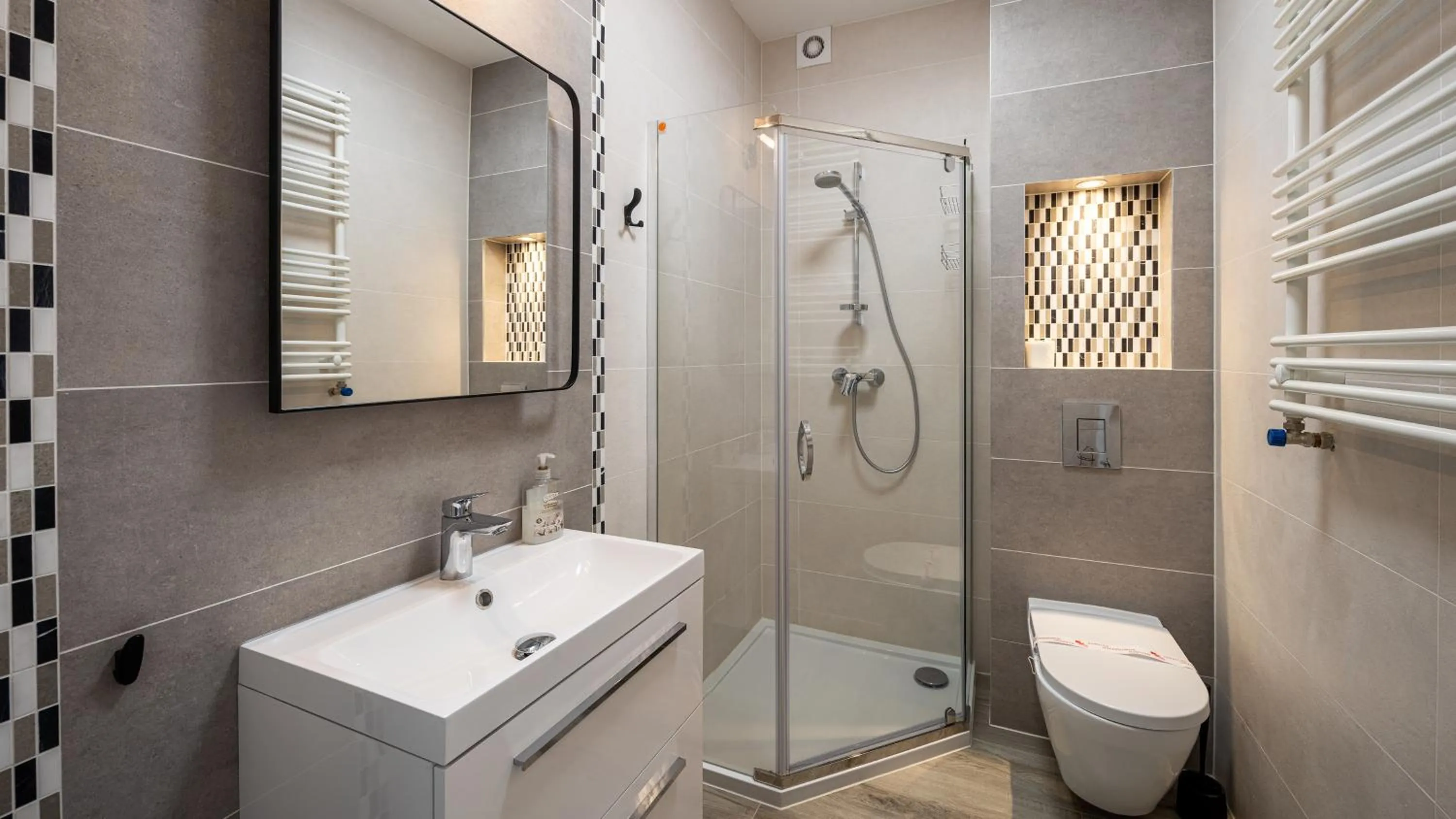 Shower in Holiday Mountain Residence, Sun & Snow