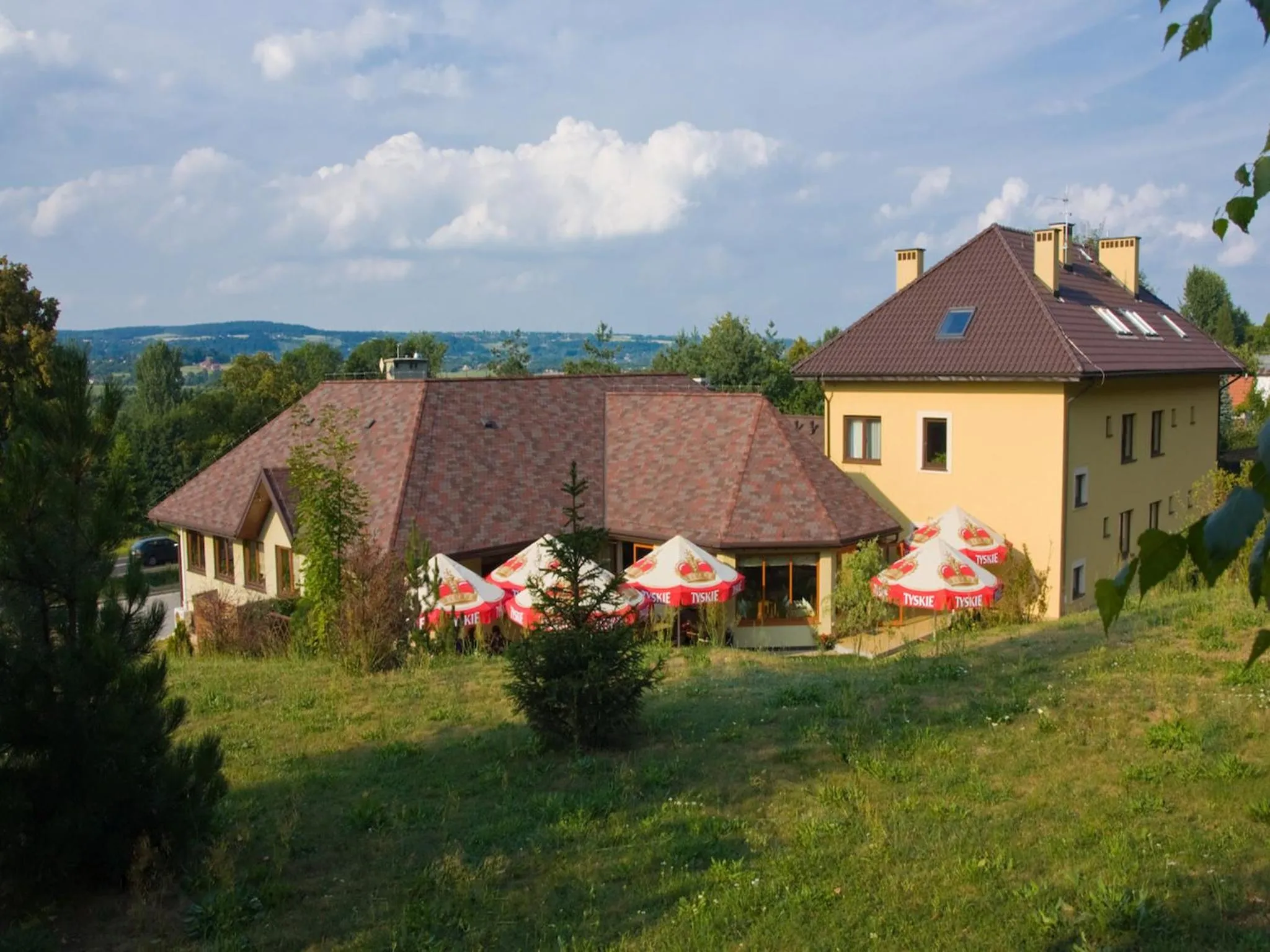Garden in Hotel Kochanów