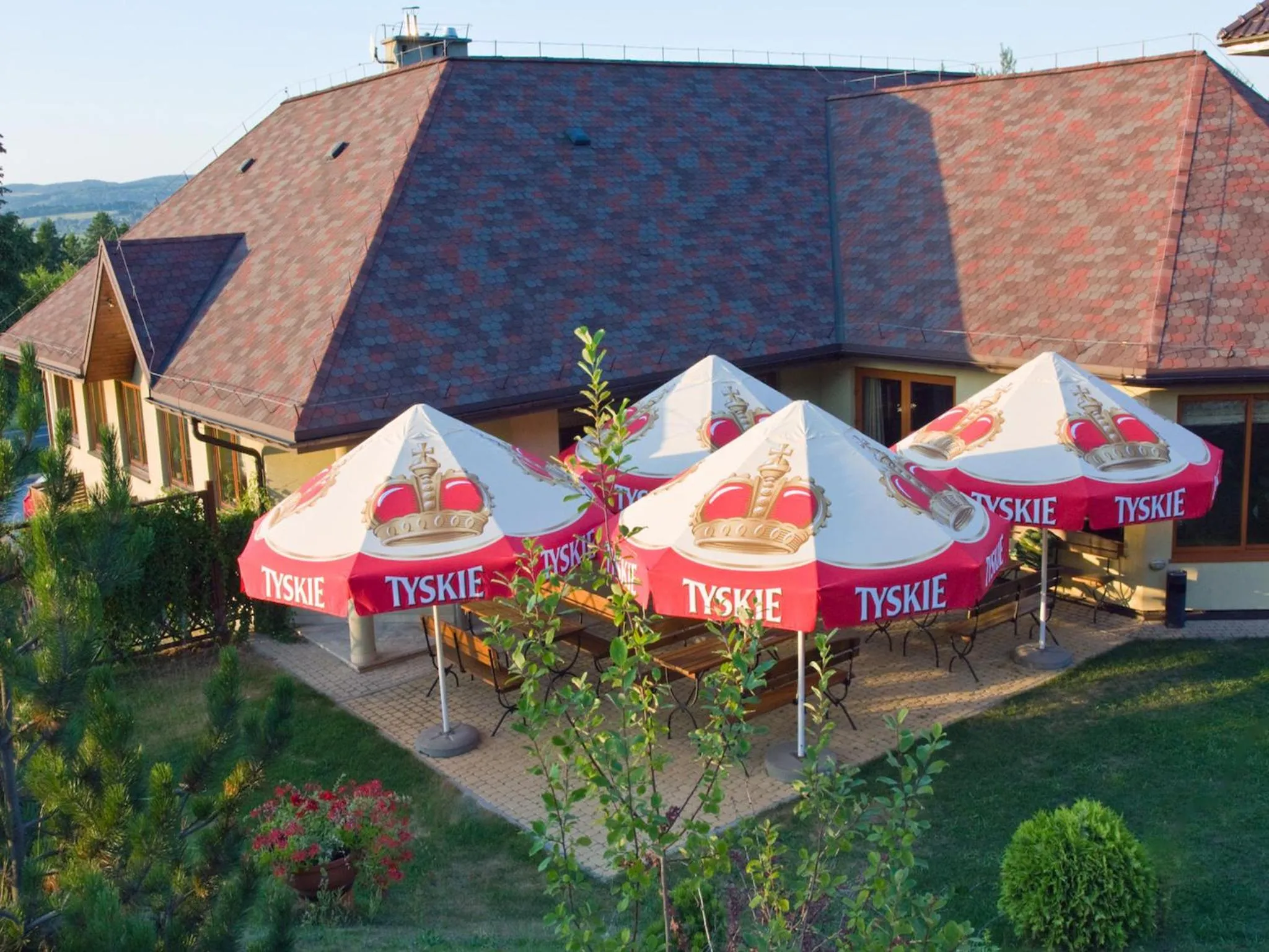 Garden in Hotel Kochanów