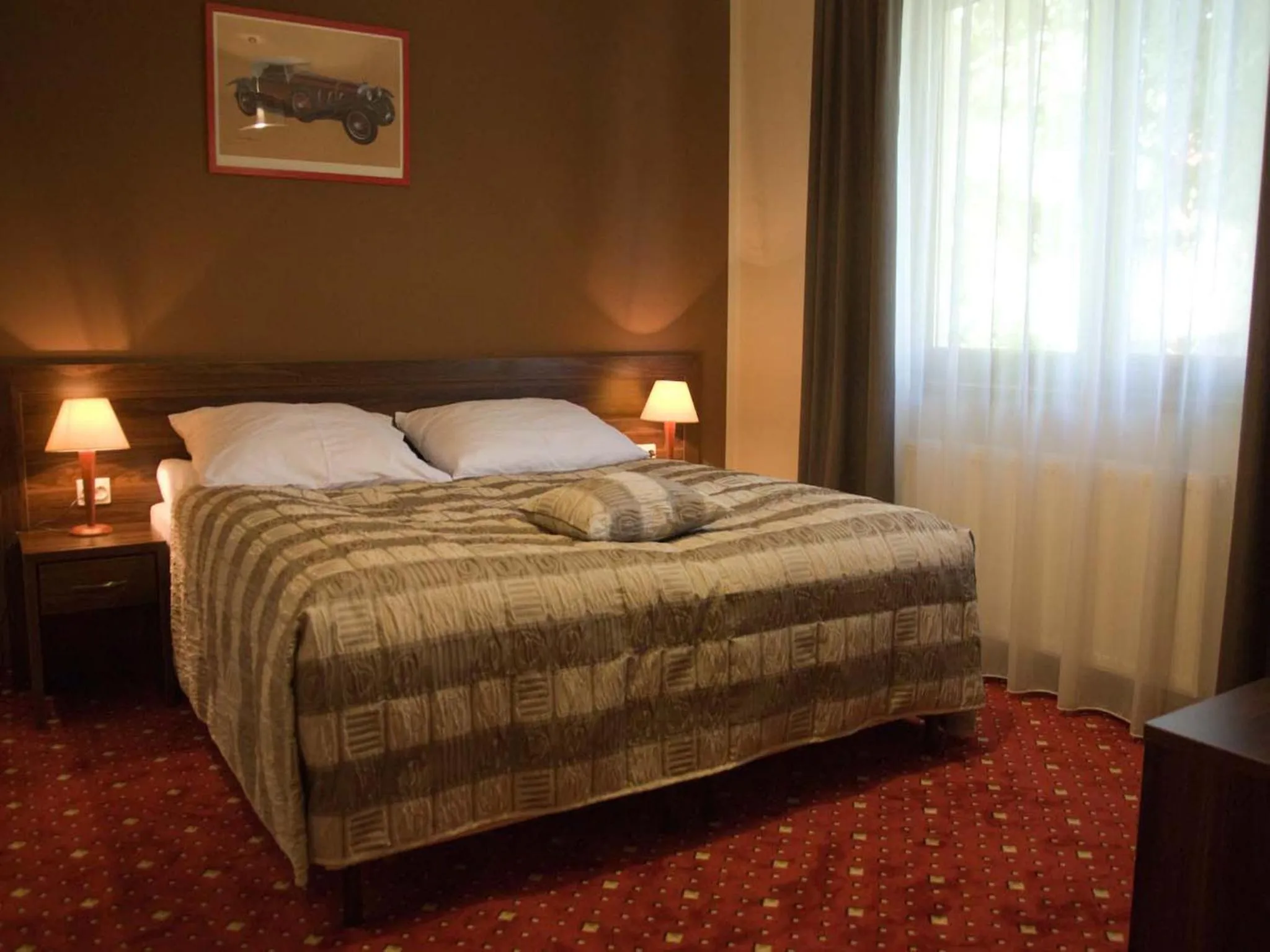 Bed in Hotel Kochanów