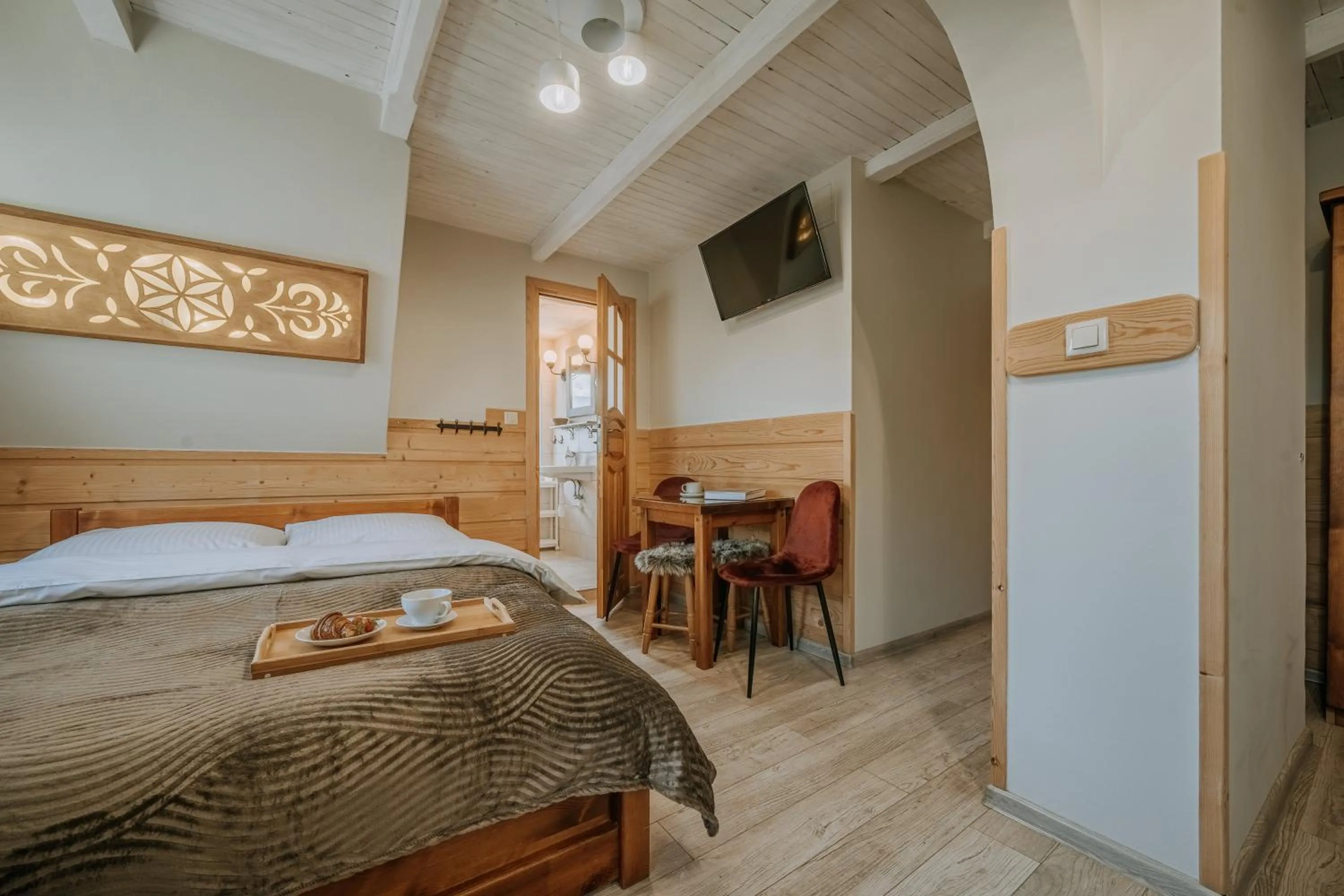 Photo of the whole room, Bed in Gościna u Maryny Relaks i SPA w Ogrodzie