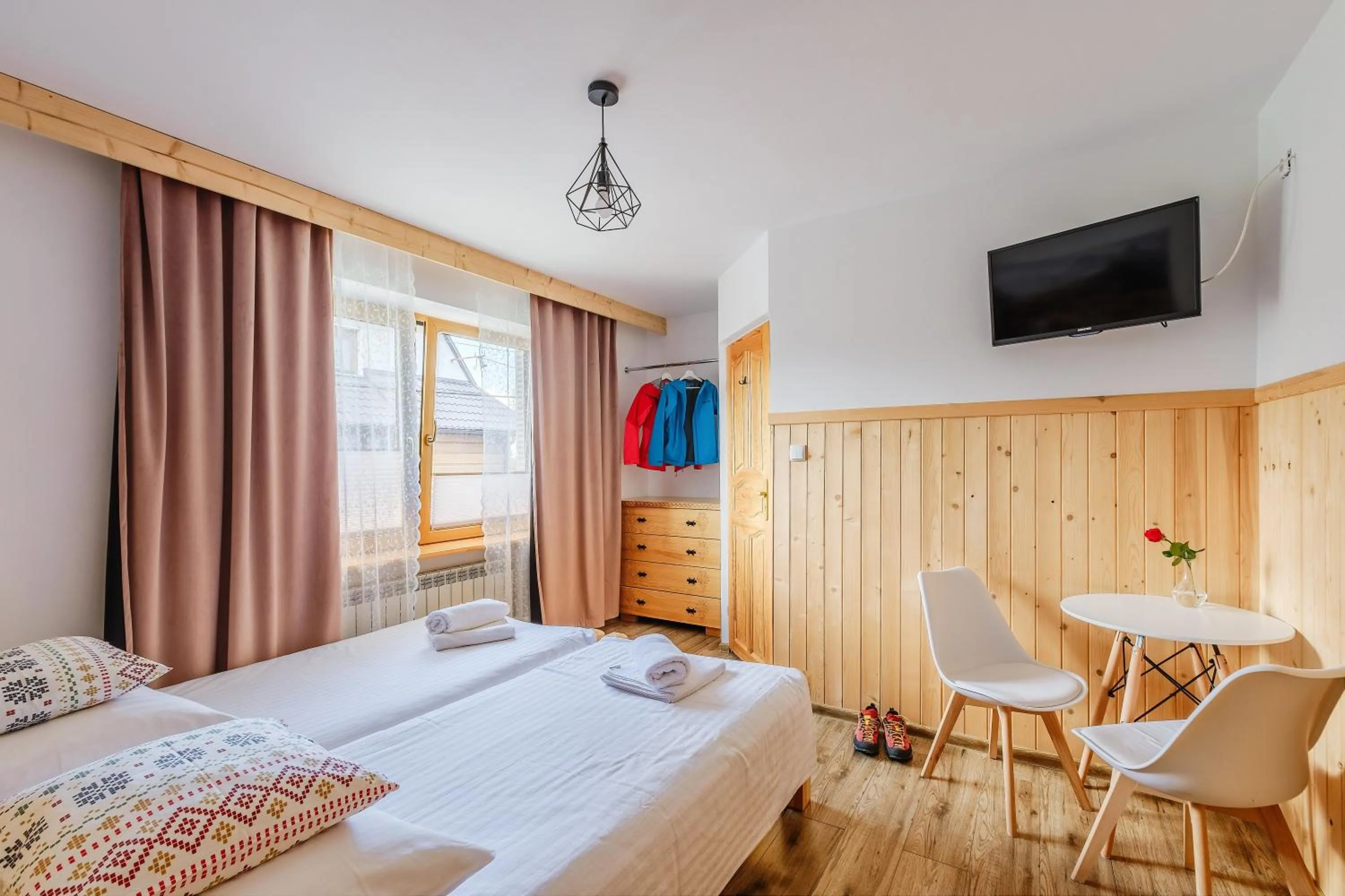 Bed in Gościna u Maryny Relaks i SPA w Ogrodzie