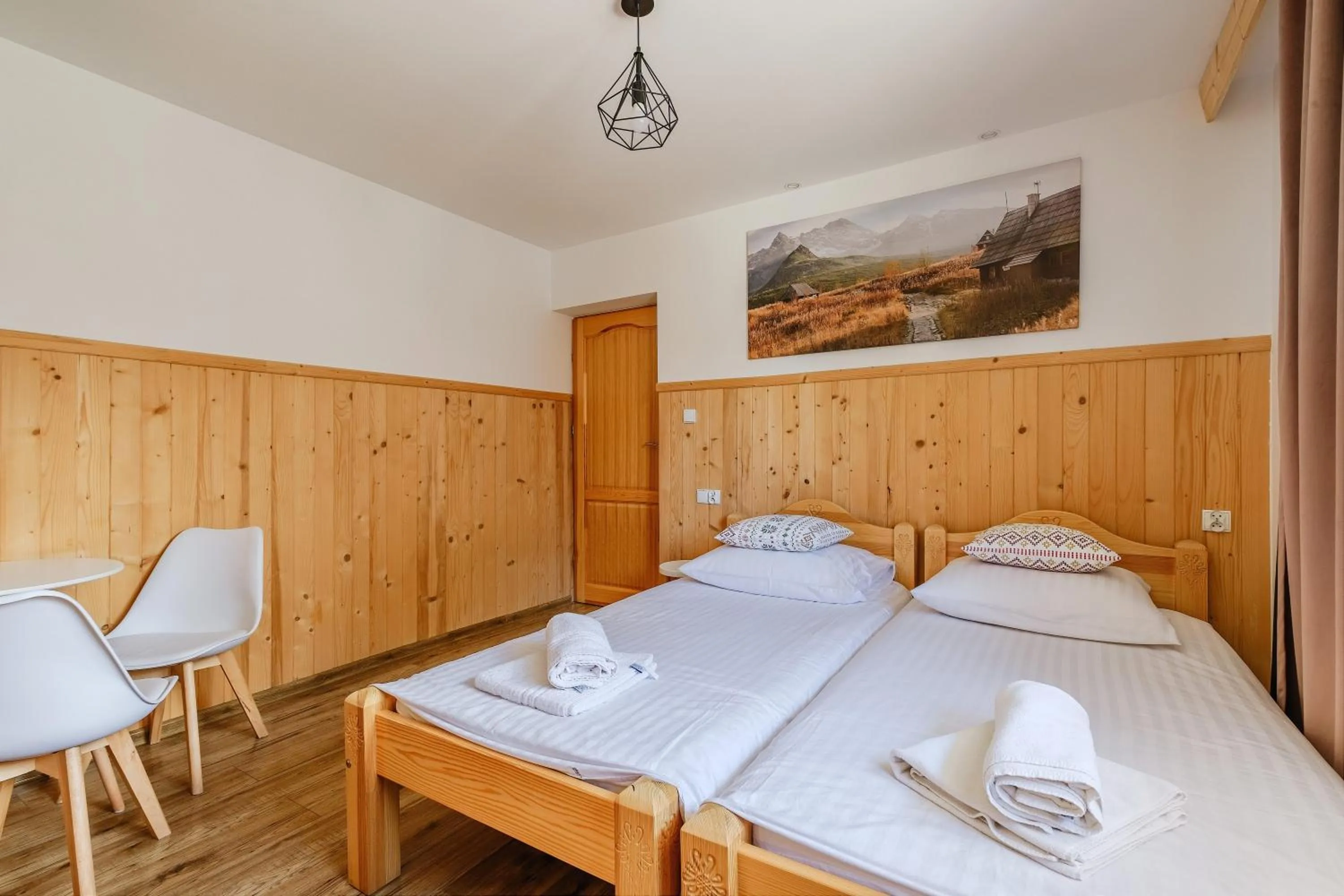 Bed in Gościna u Maryny Relaks i SPA w Ogrodzie