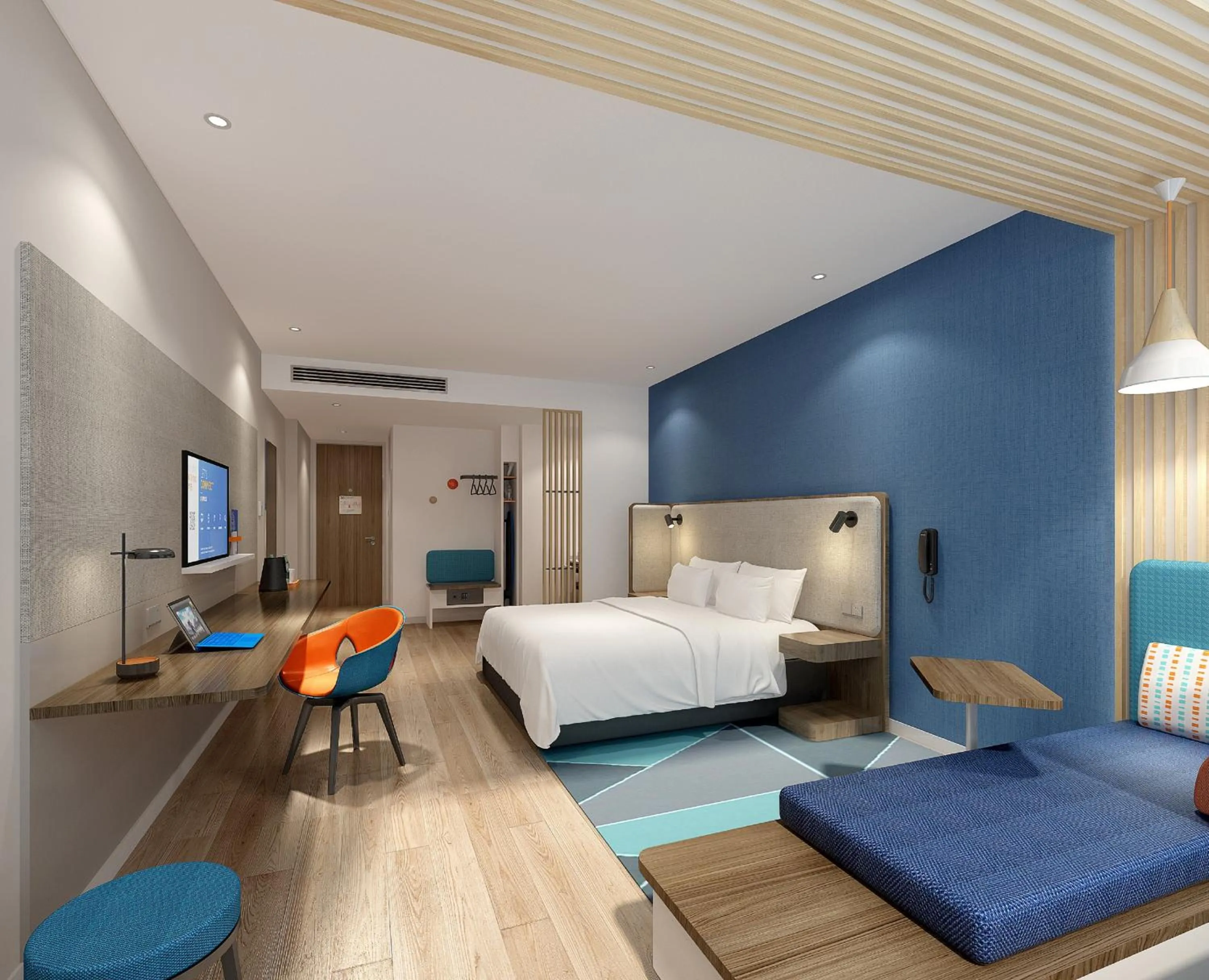 Photo of the whole room in Holiday Inn Express Pinghu by IHG