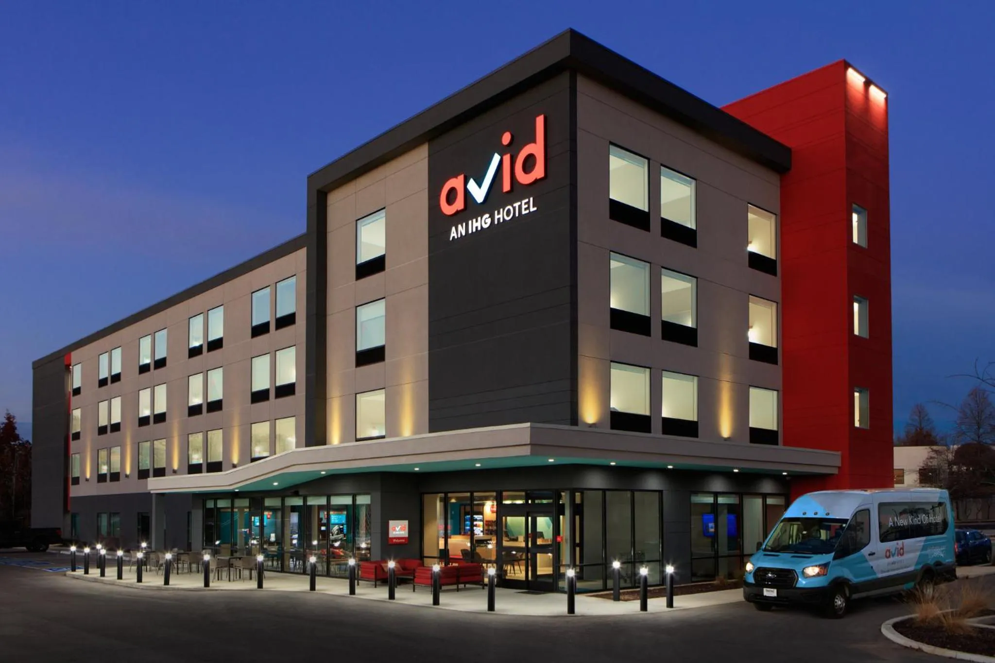 Property building in avid hotel Boston Logan Airport - Revere
