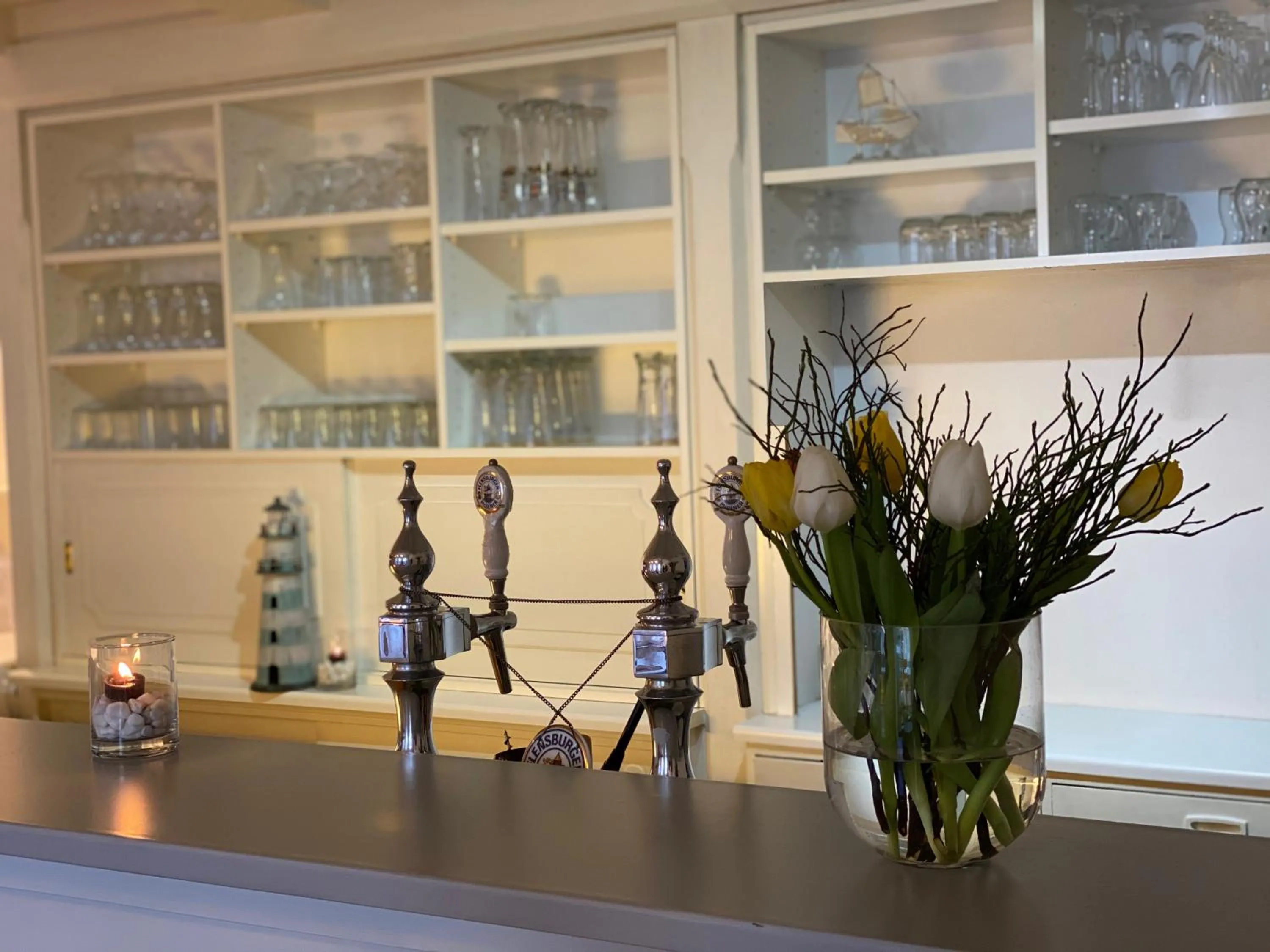 Dining area in Hotel Flensburger Hof
