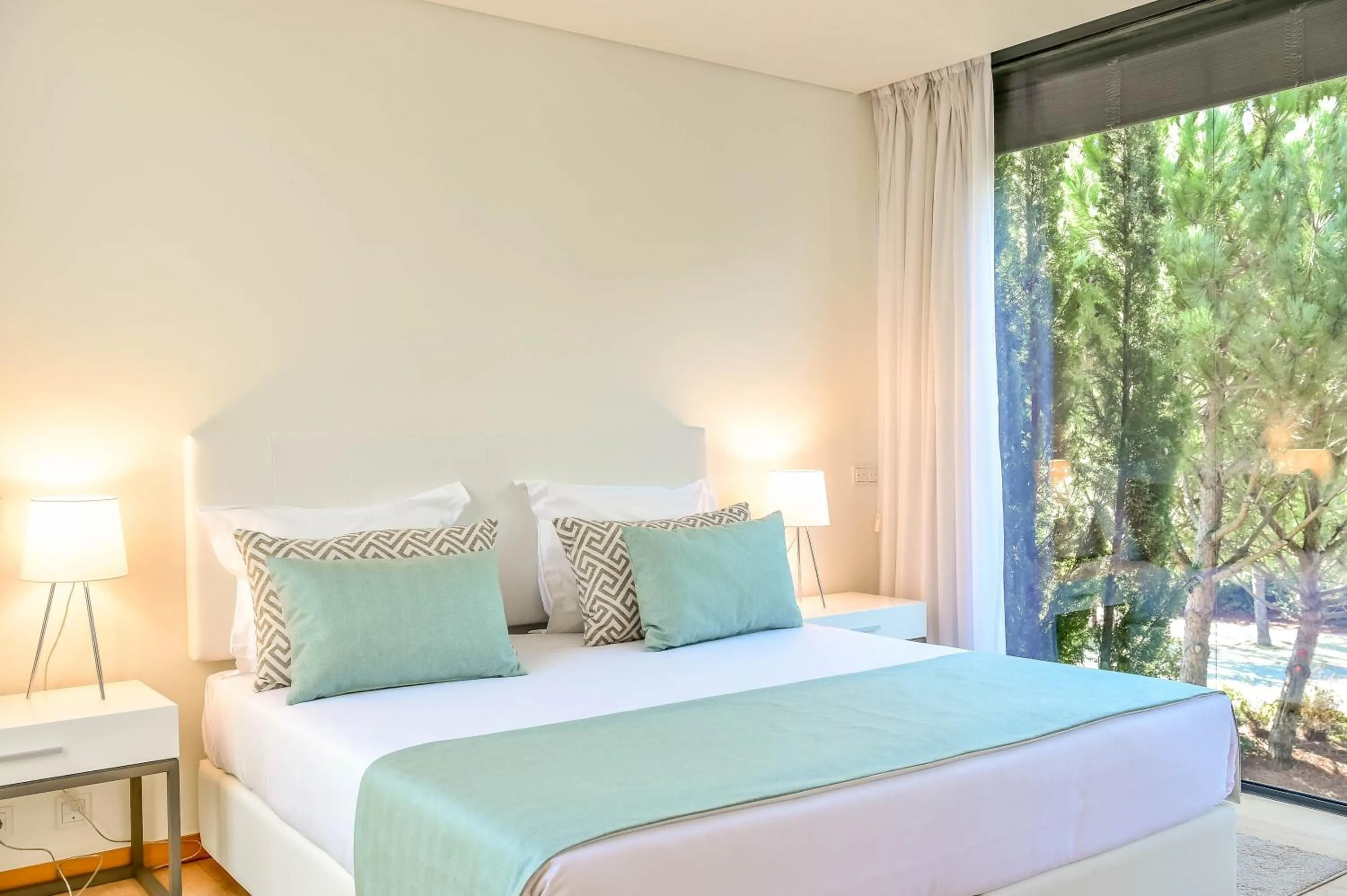 Bedroom, Bed in Troia Residence by The Editory - Beach Houses