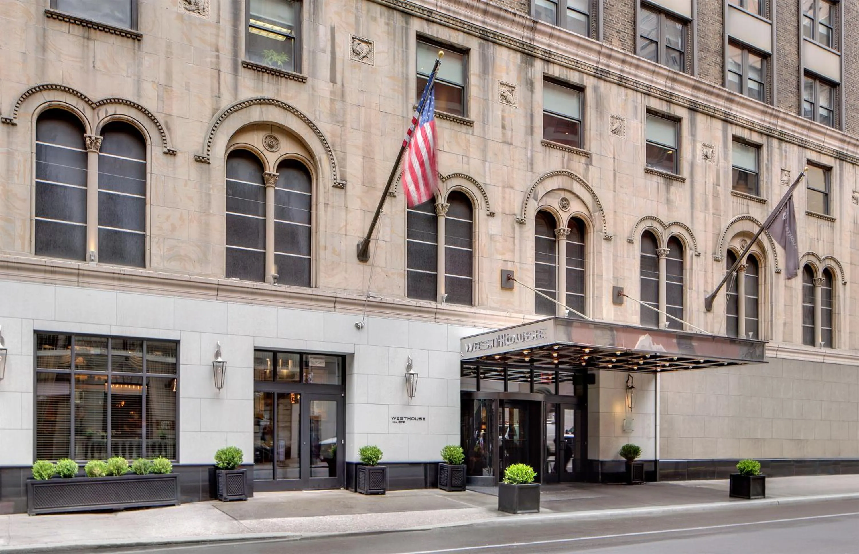Property building in WestHouse Hotel New York
