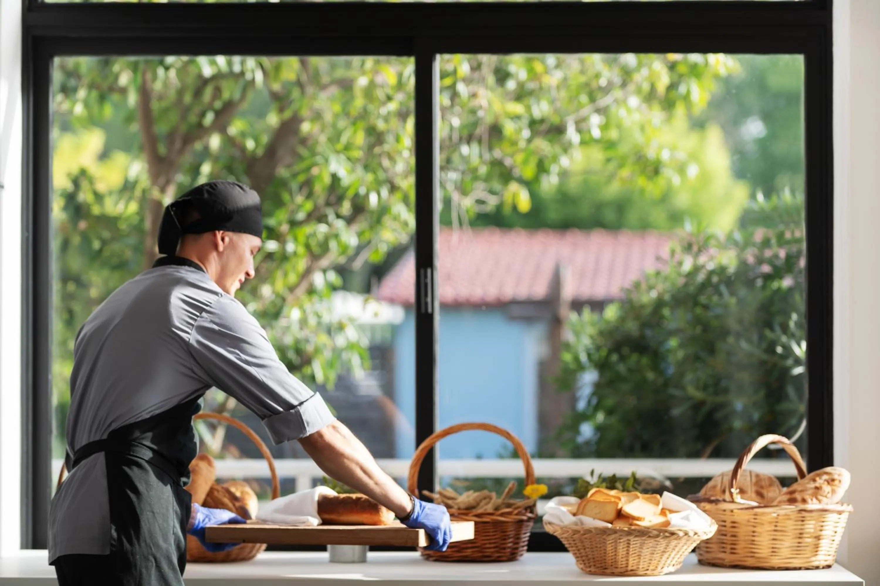 Breakfast in Olympios Zeus
