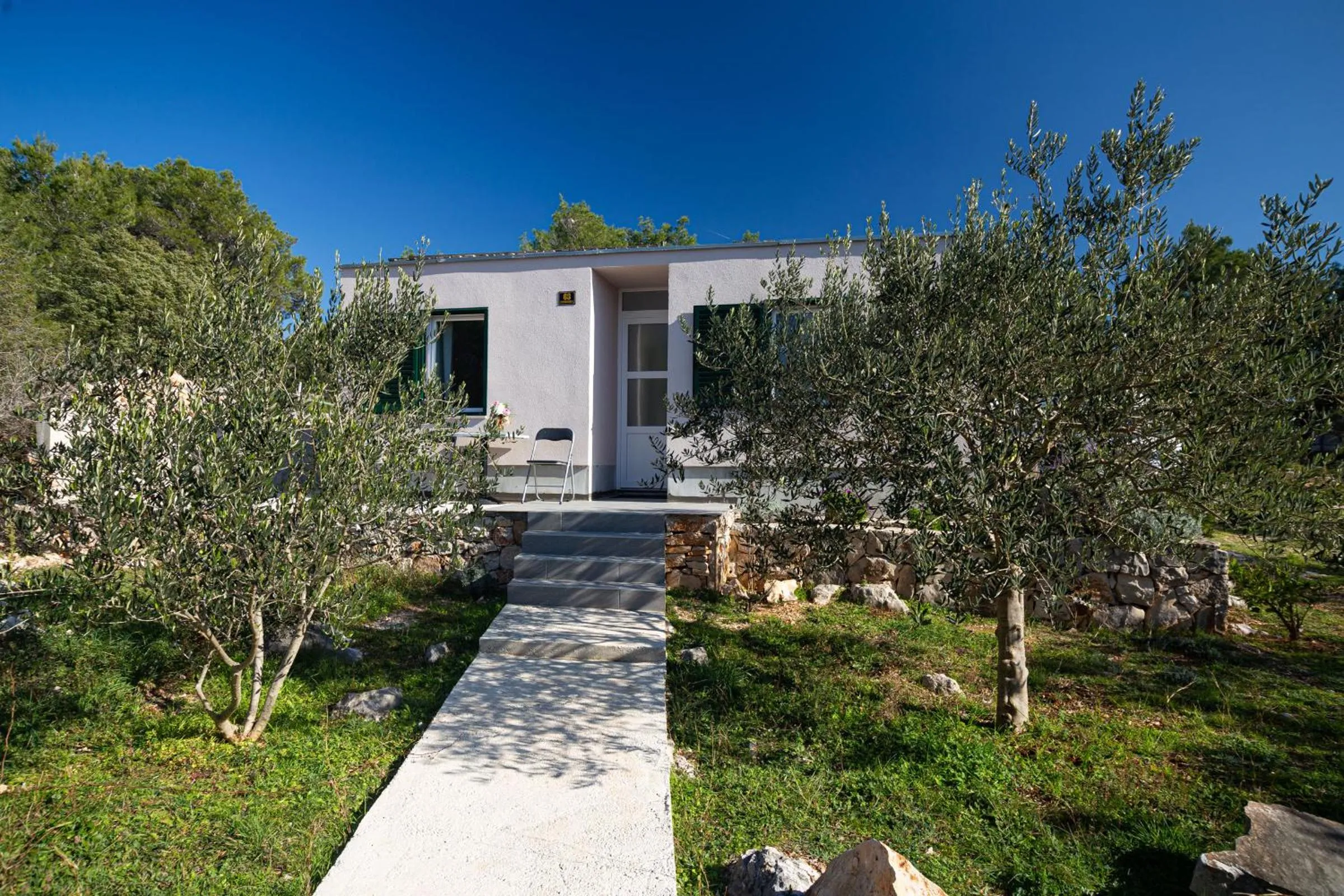 Patio in Olive Eden Holiday Home