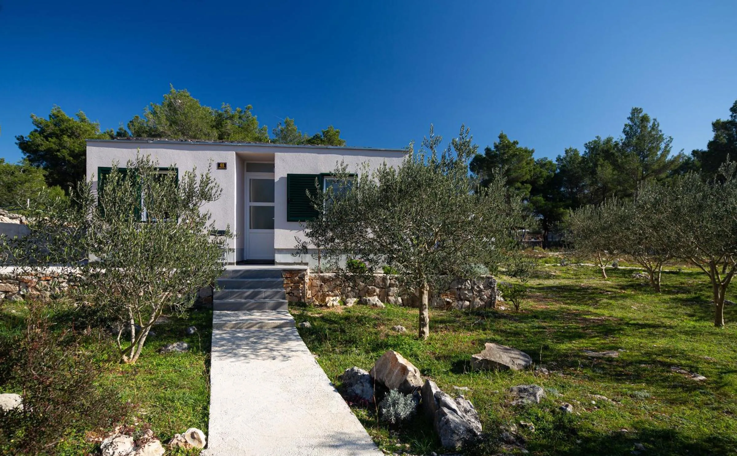 Patio in Olive Eden Holiday Home