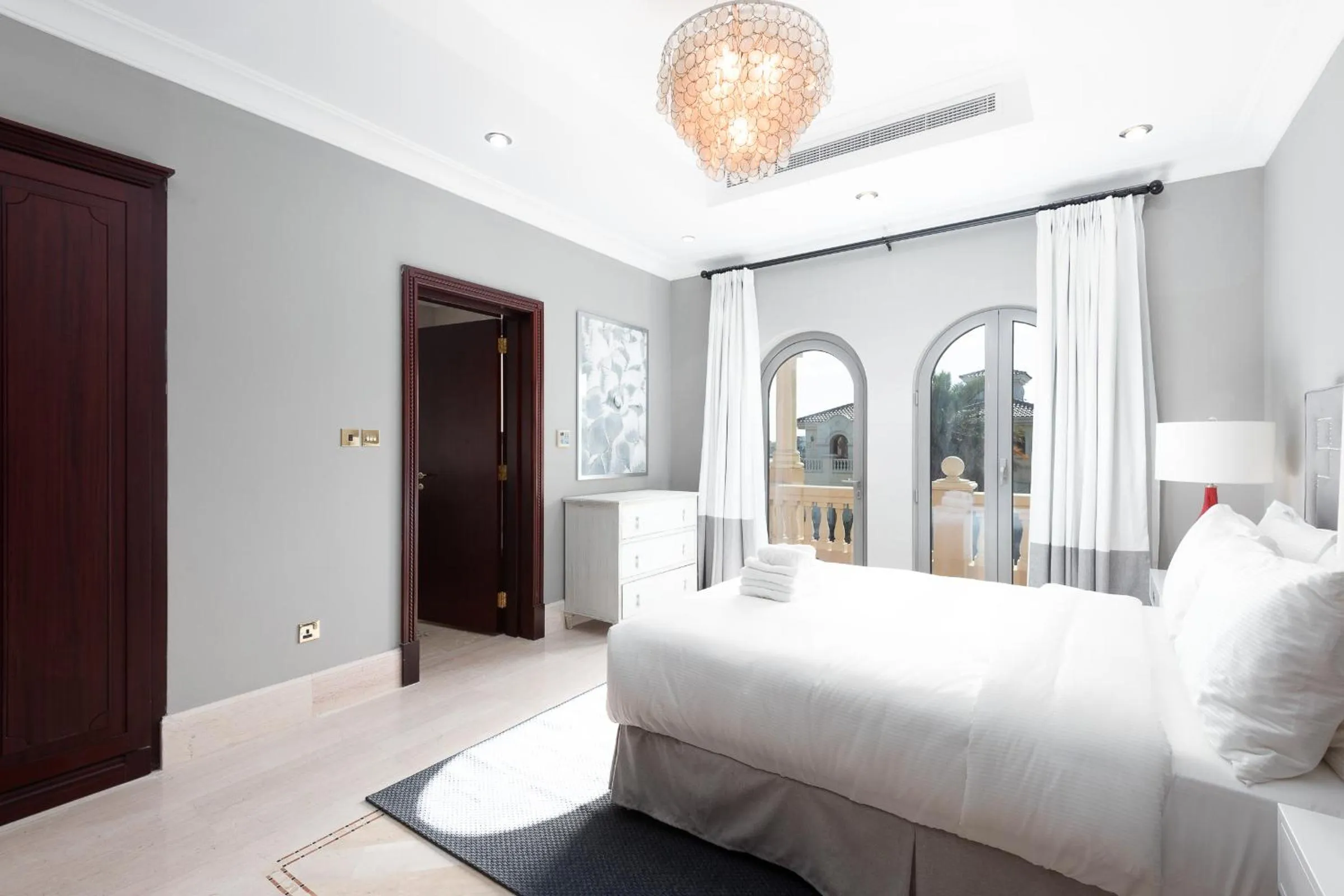 Bedroom in Maison Privee - Palm Jumeirah Beach Front XL Villa with Private Pool