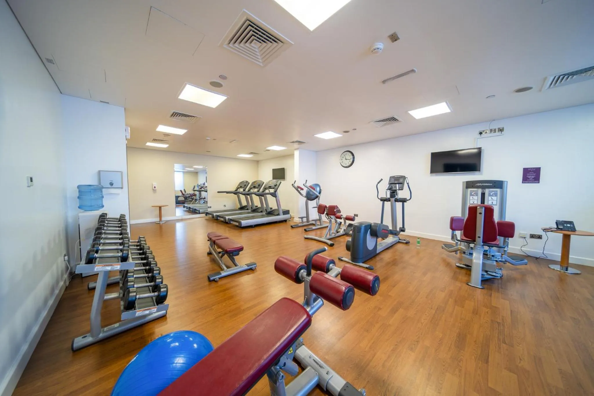 Fitness centre/facilities in Premier Inn Abu Dhabi Airport Business Park