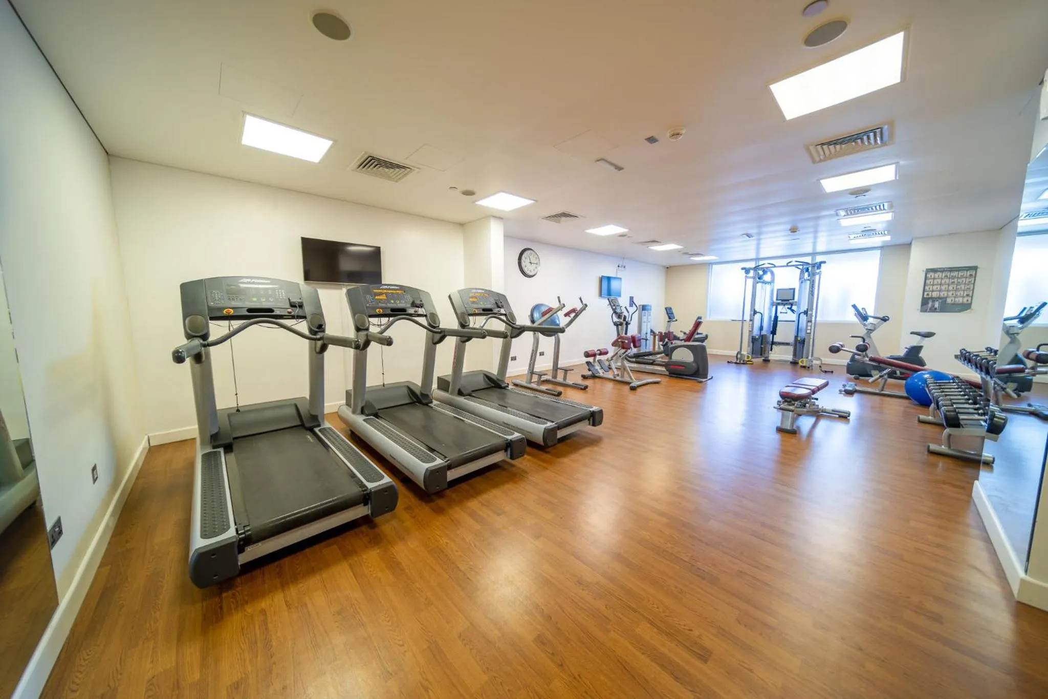 Fitness centre/facilities in Premier Inn Abu Dhabi Airport Business Park