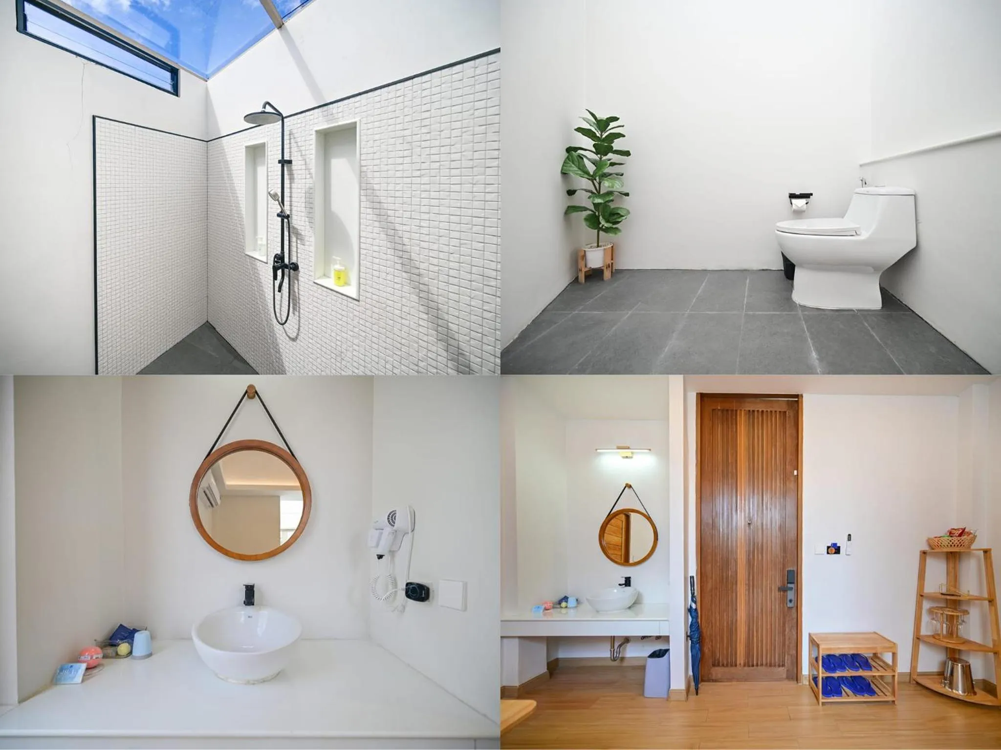 Shower in The X10 private pool villa khaoyai SHA Certified เขาใหญ่