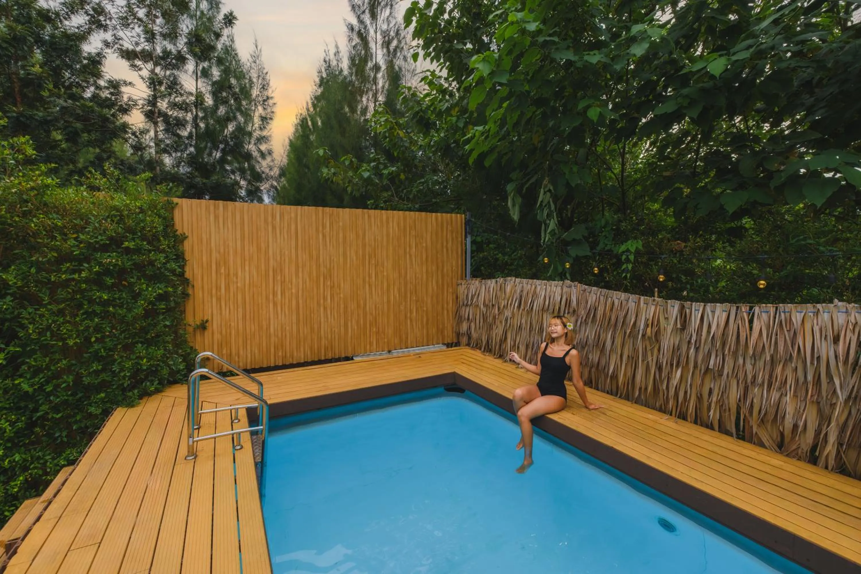 Pool view in The X10 private pool villa khaoyai SHA Certified เขาใหญ่