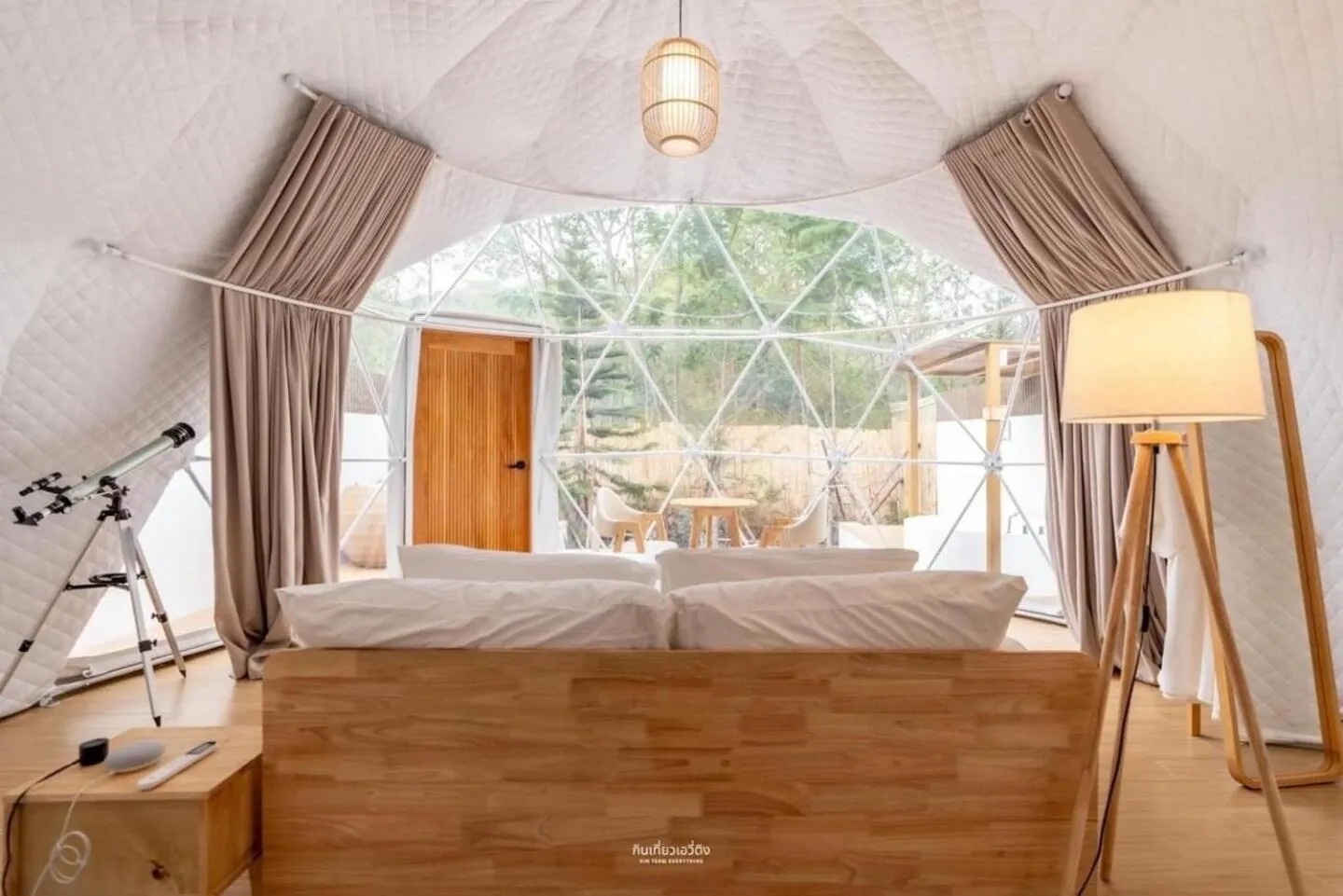Bed in The X10 private pool villa khaoyai SHA Certified เขาใหญ่