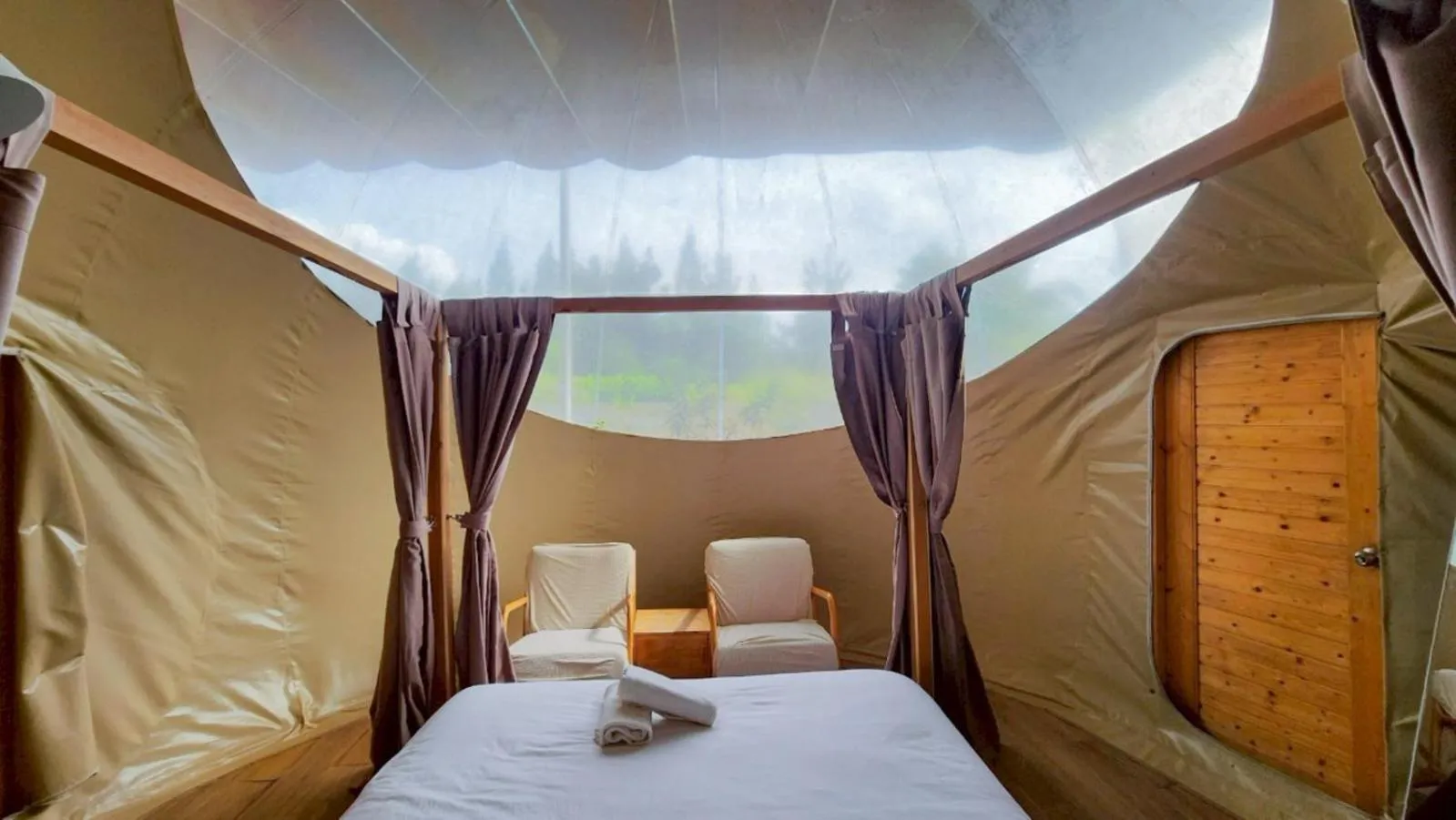 Bed in The X10 private pool villa khaoyai SHA Certified เขาใหญ่