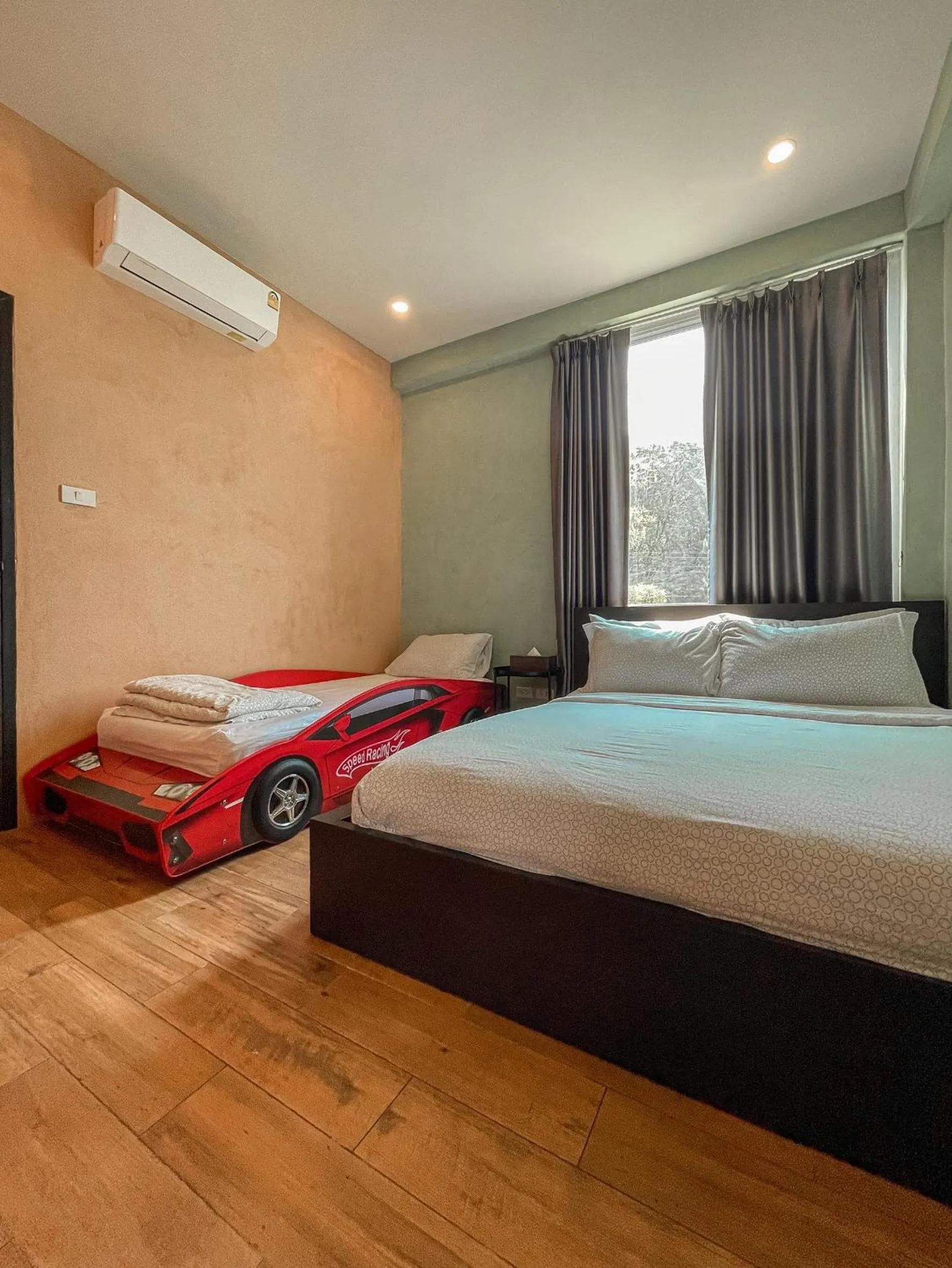 Bed in The X10 private pool villa khaoyai SHA Certified เขาใหญ่