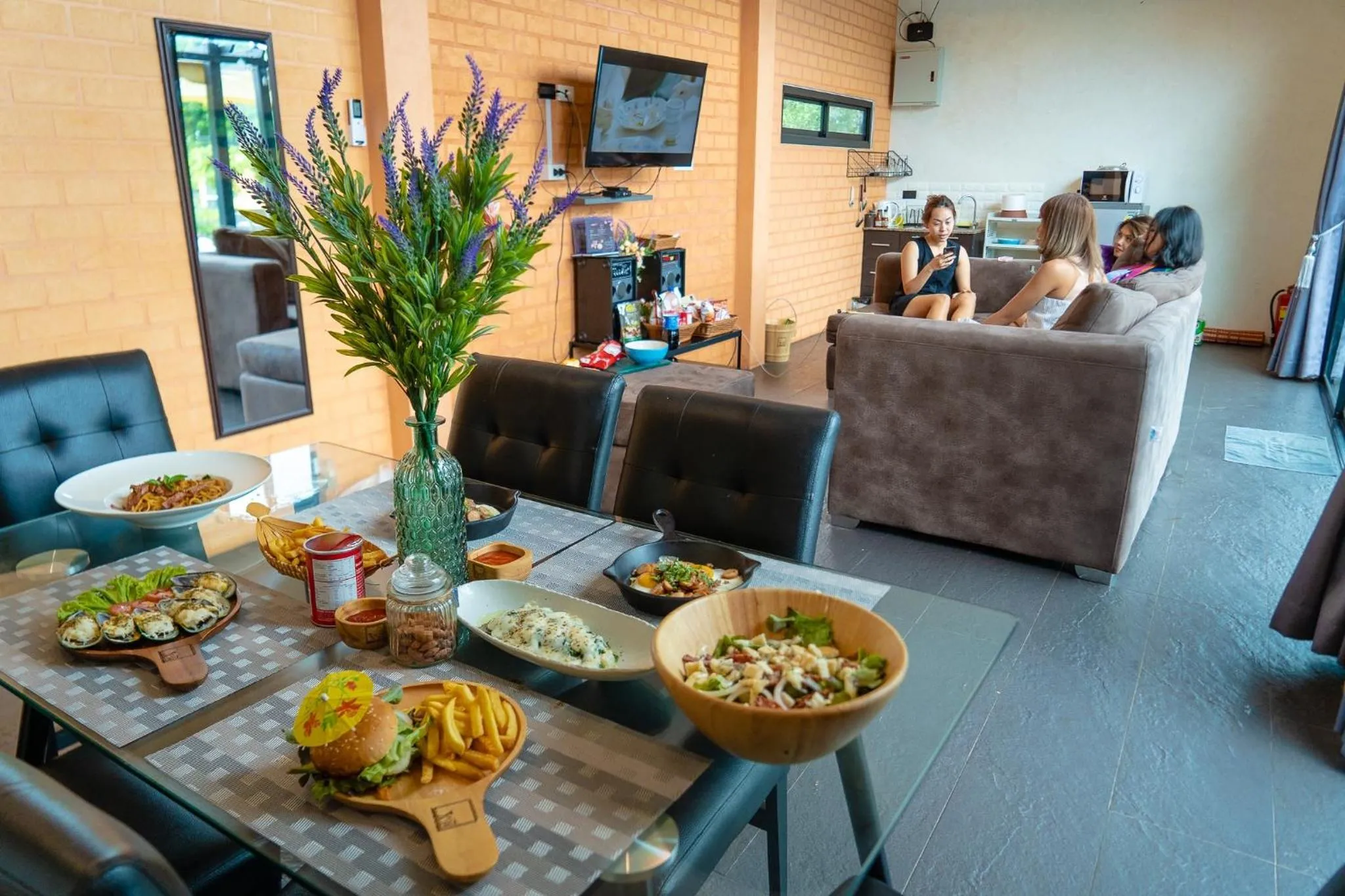 Food and drinks in The X10 private pool villa khaoyai SHA Certified เขาใหญ่