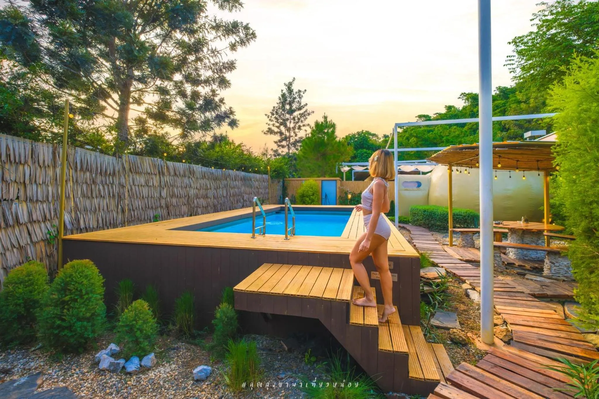 Natural landscape in The X10 private pool villa khaoyai SHA Certified เขาใหญ่