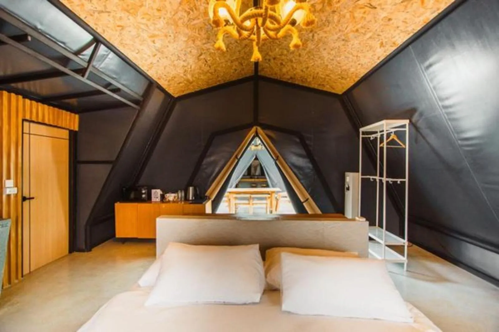 Bed in The X10 private pool villa khaoyai SHA Certified เขาใหญ่