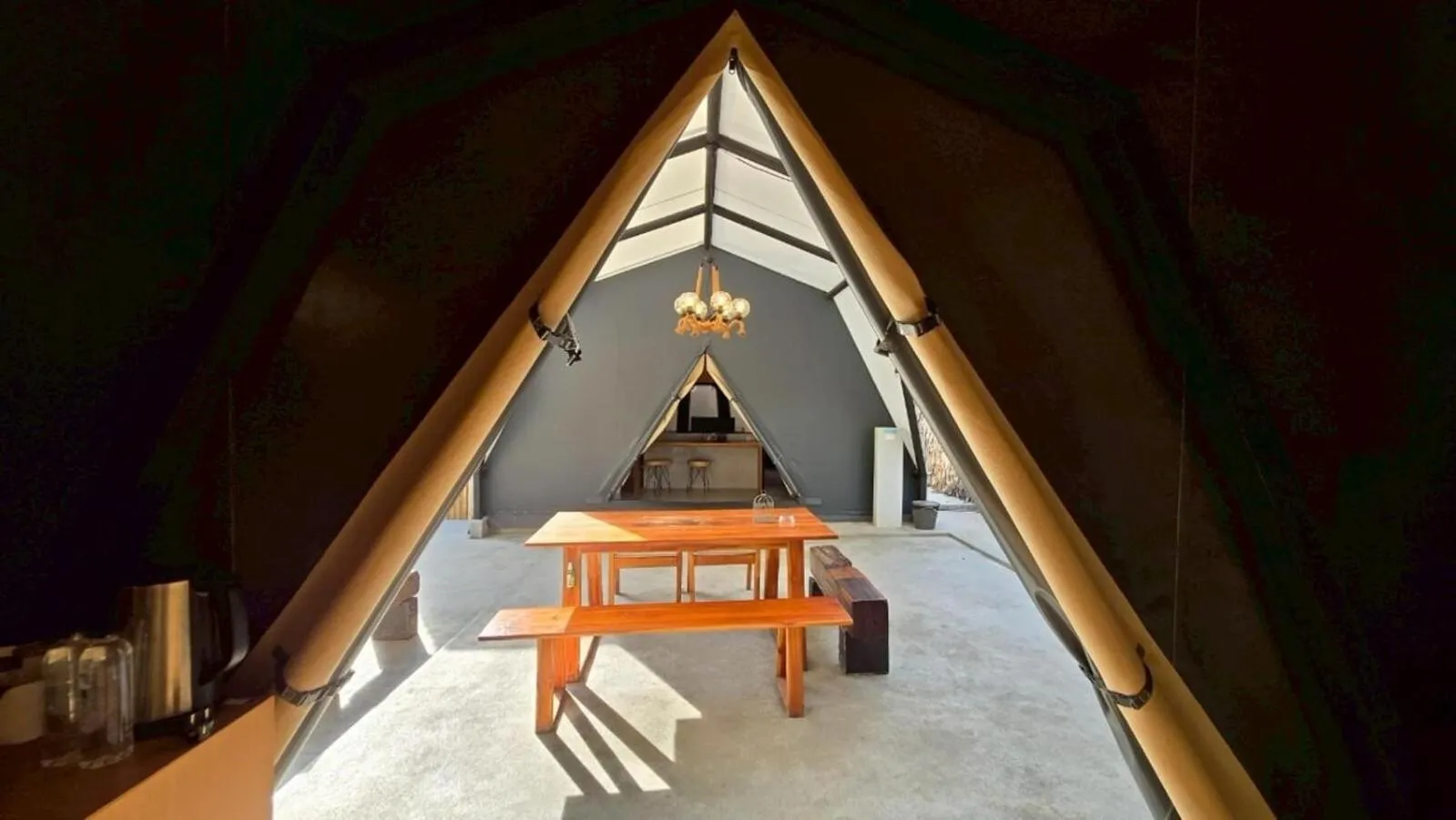 Seating area in The X10 private pool villa khaoyai SHA Certified เขาใหญ่